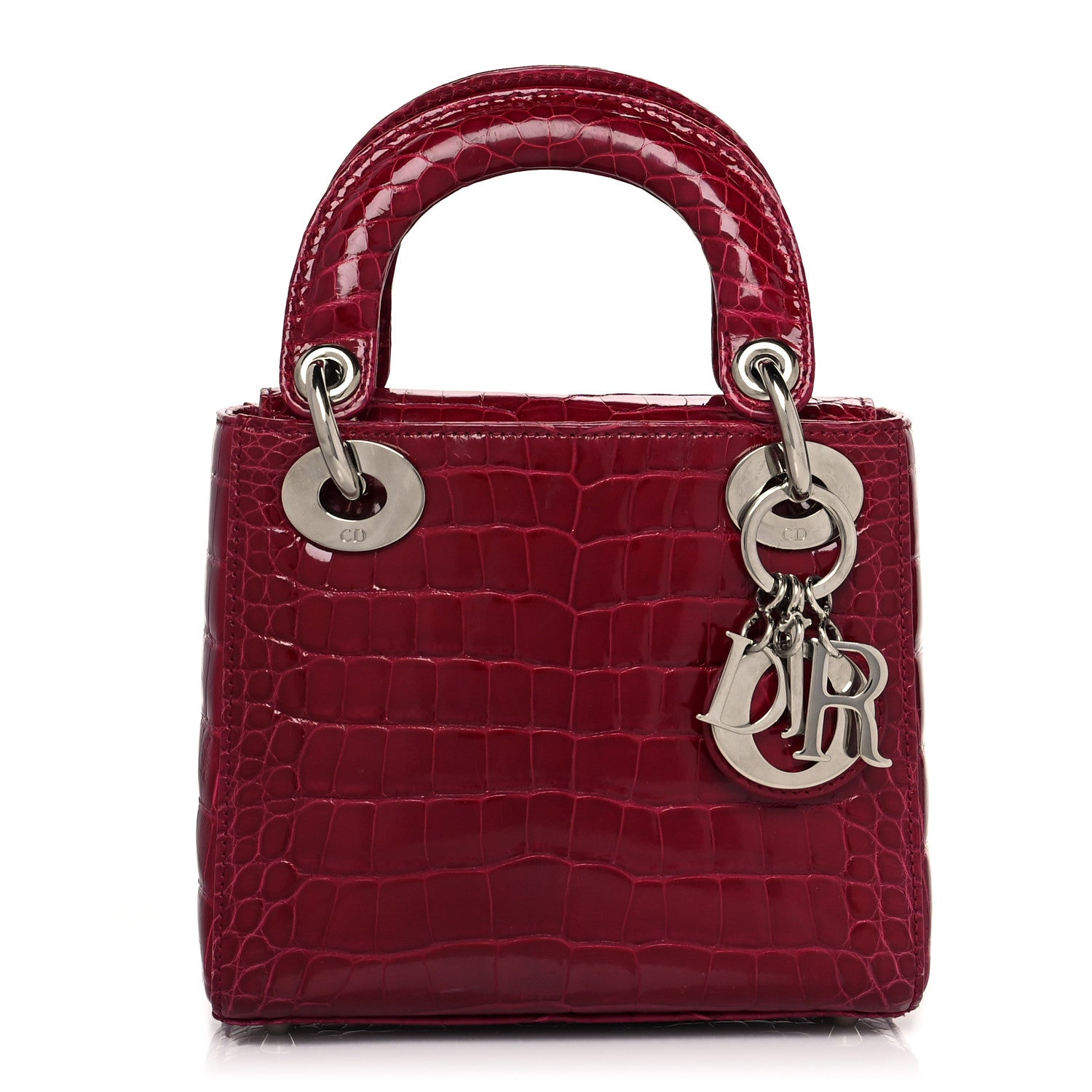 CHRISTIAN DIOR ALLIGATOR MINI LADY DIOR BAG