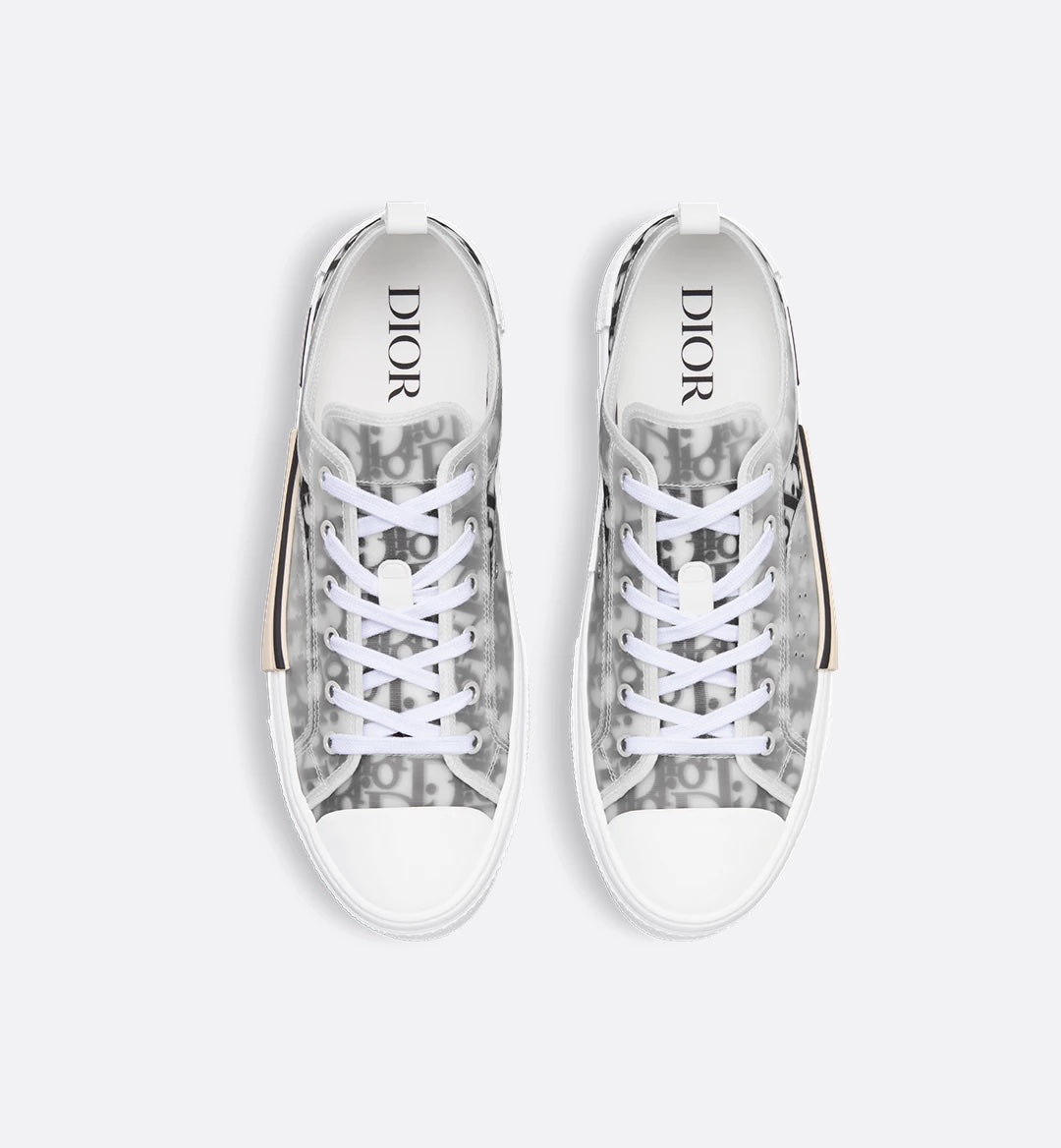 CHRISTIAN DIOR B23 DIOR OBLIQUE LOW-TOP SNEAKERS
