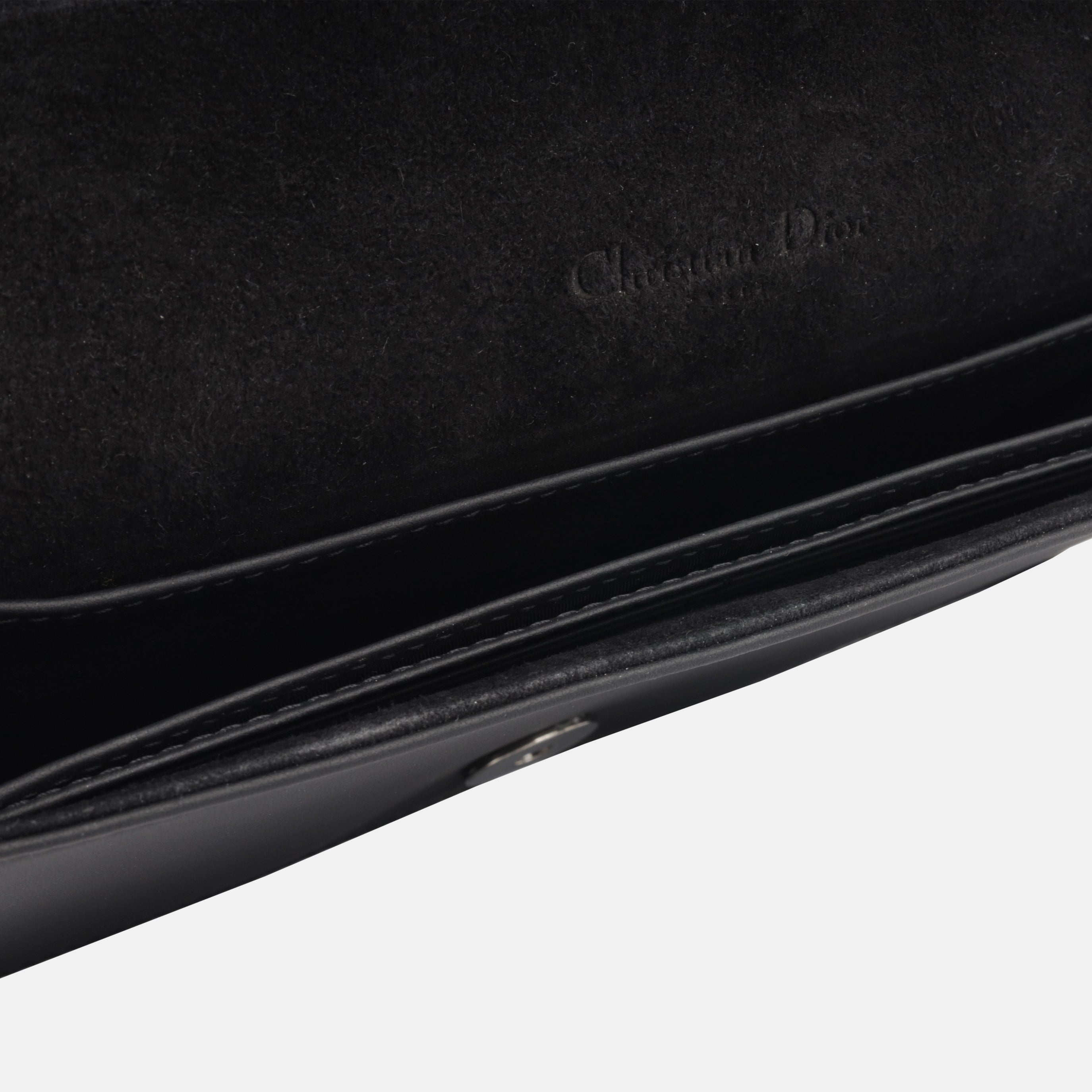 Christian Dior Lady Dior Pouch - Matte Black