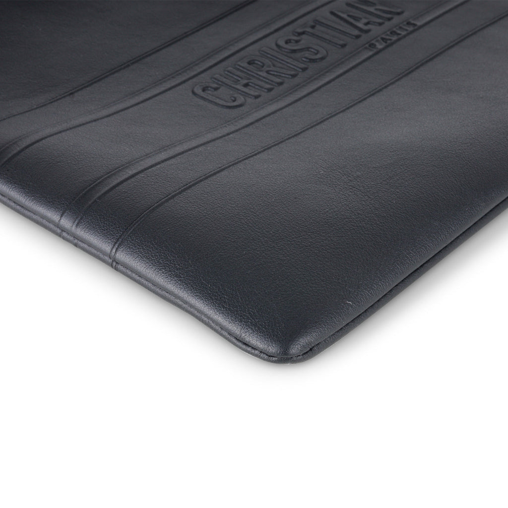 Christian Dior Black Zipped Pouch
