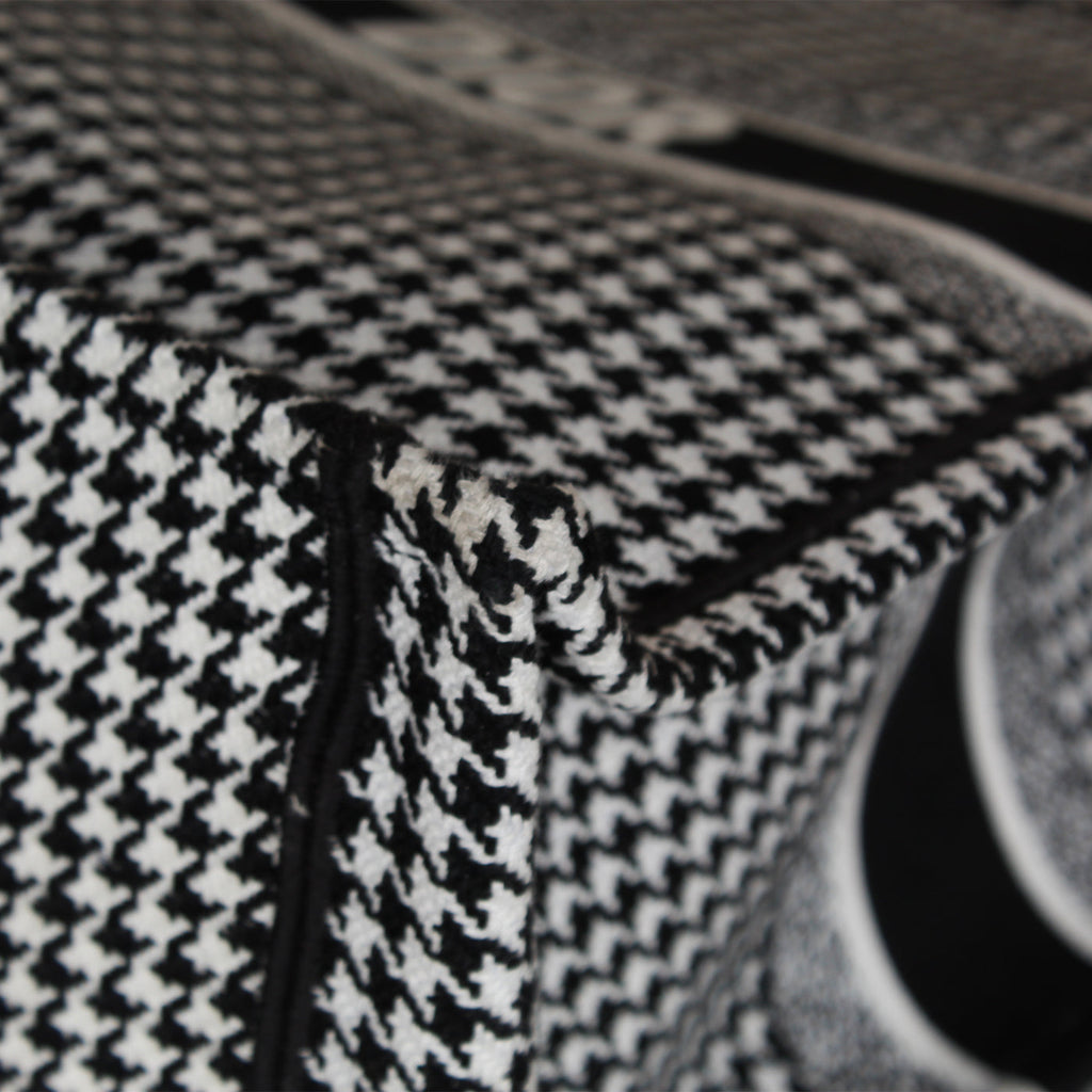 Christian Dior Large Dior Book Tote -  Houndstooth