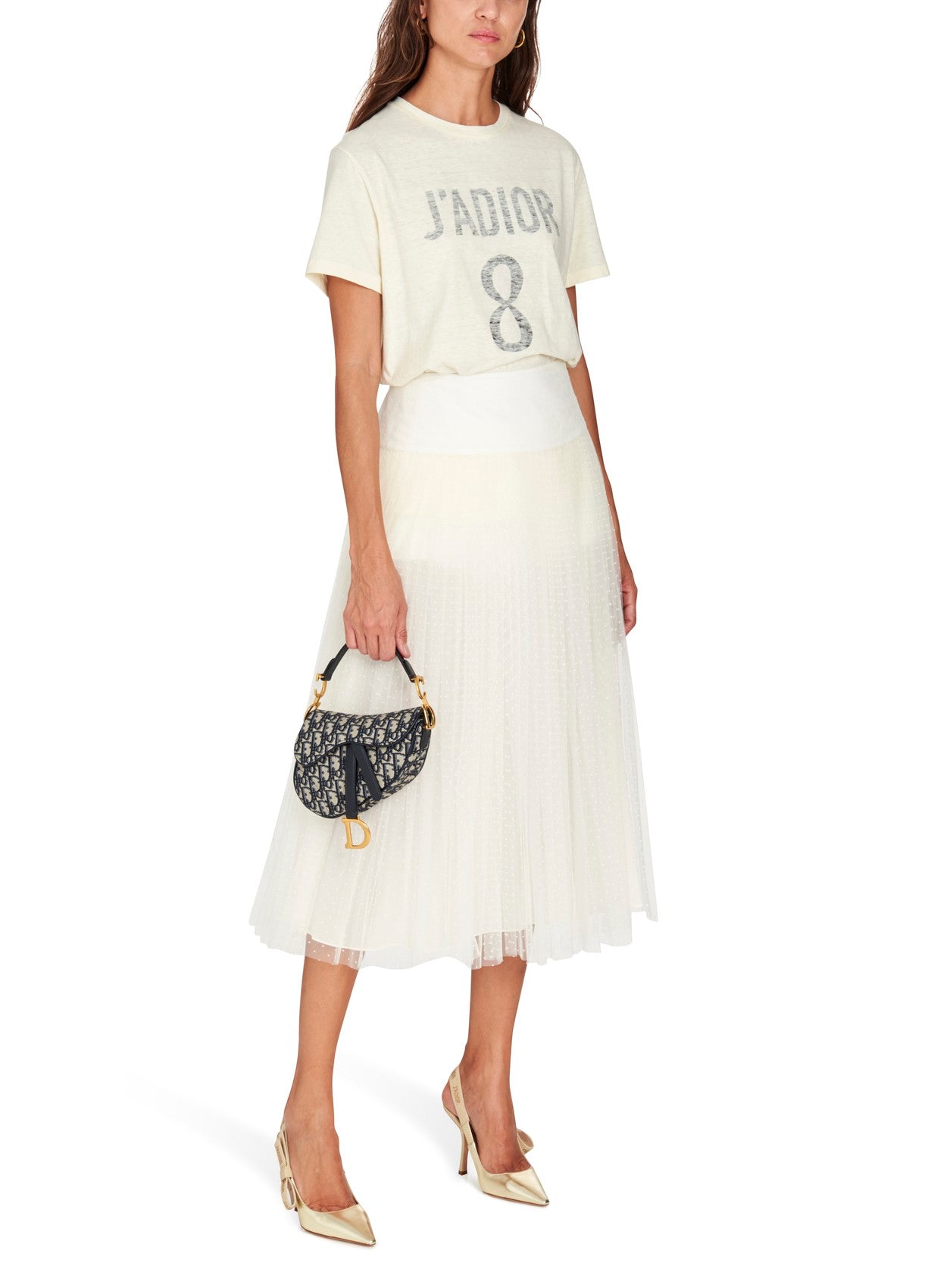 DIOR OBLIQUE JACQUARD MINI SADDLE BAG