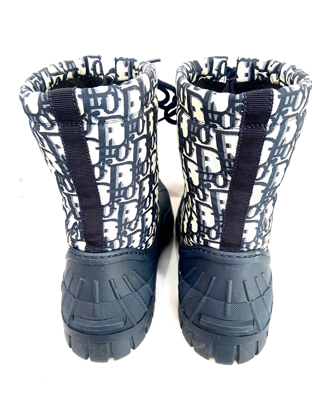 CHRISTIAN DIOR OBLIQUE NYLON D-VENTURE BOOTS