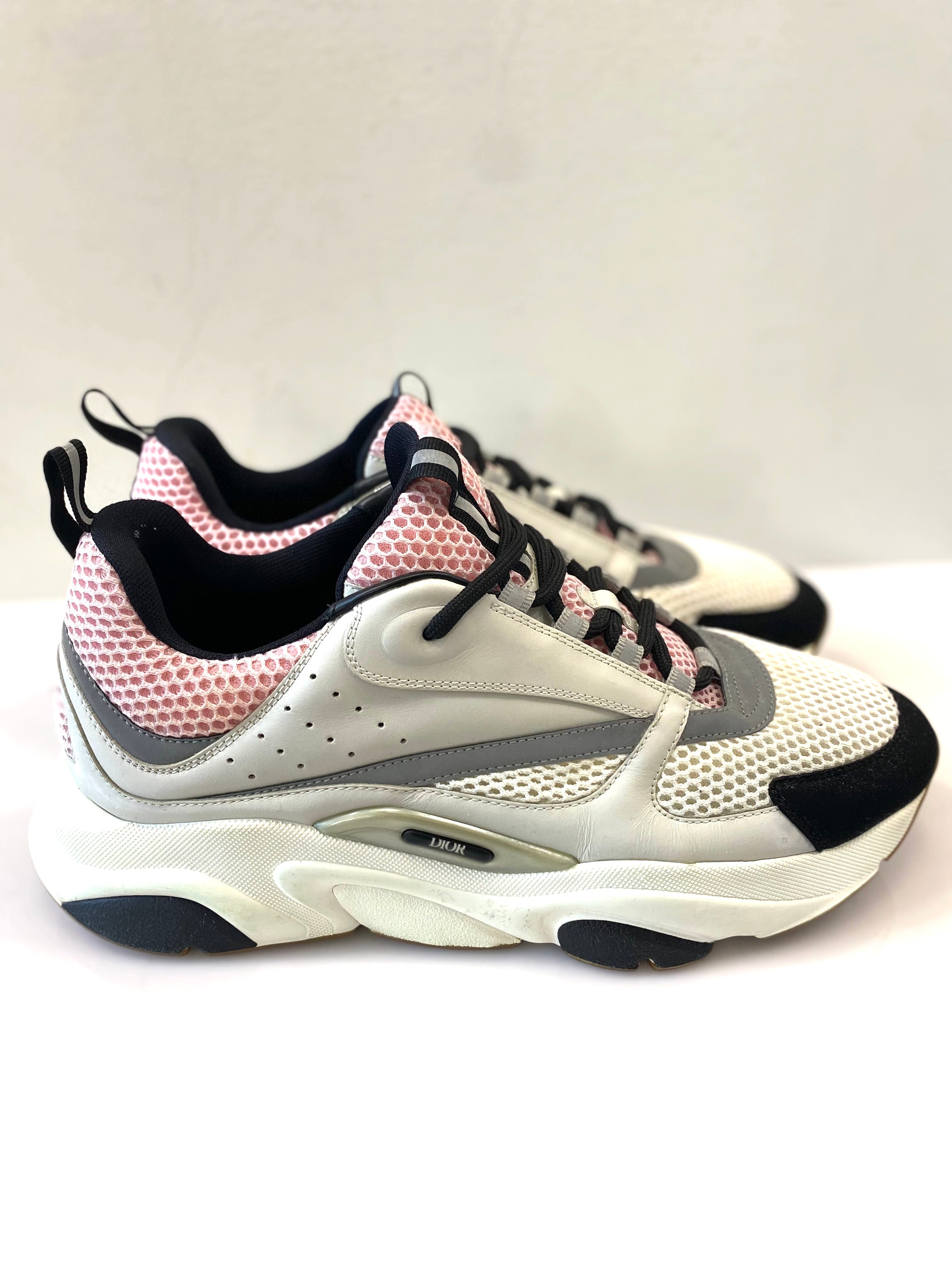 DIOR TECHNICAL MESH CALFSKIN B22 MEN'S SNEAKERS