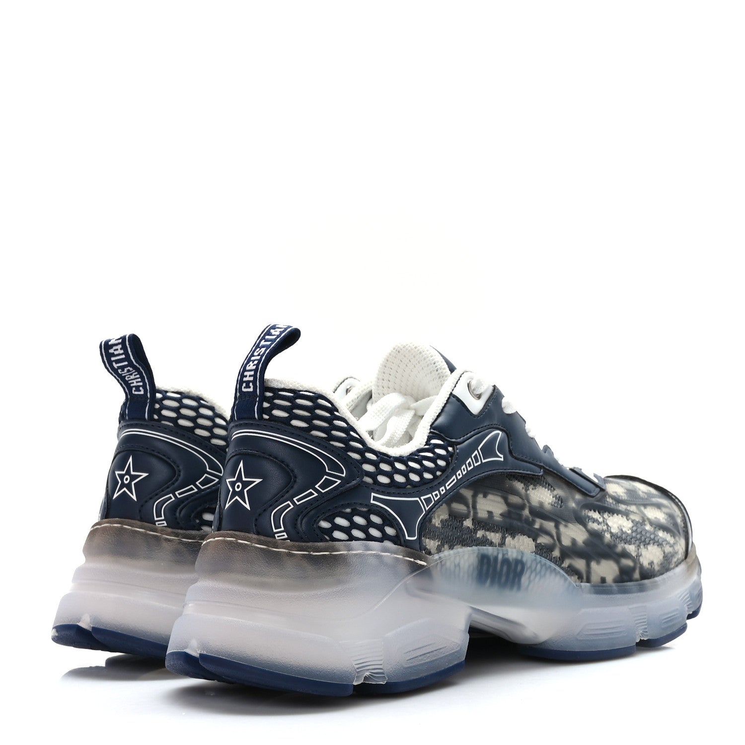 DIOR TECHNICAL FABRIC MESH OBLIQUE DIOR VIBE SNEAKERS