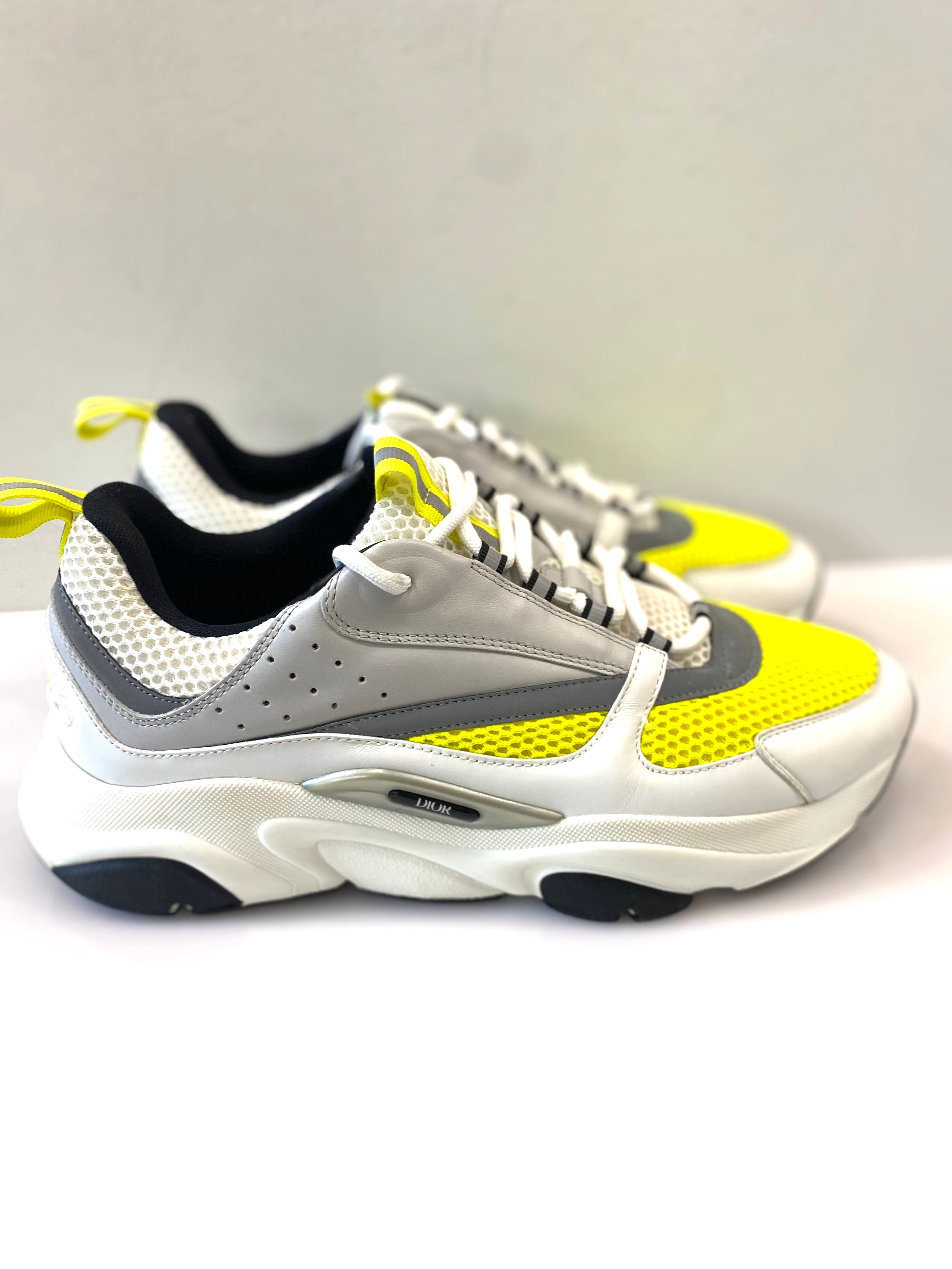 DIOR TECHNICAL MESH CALFSKIN B22 MEN'S SNEAKERS