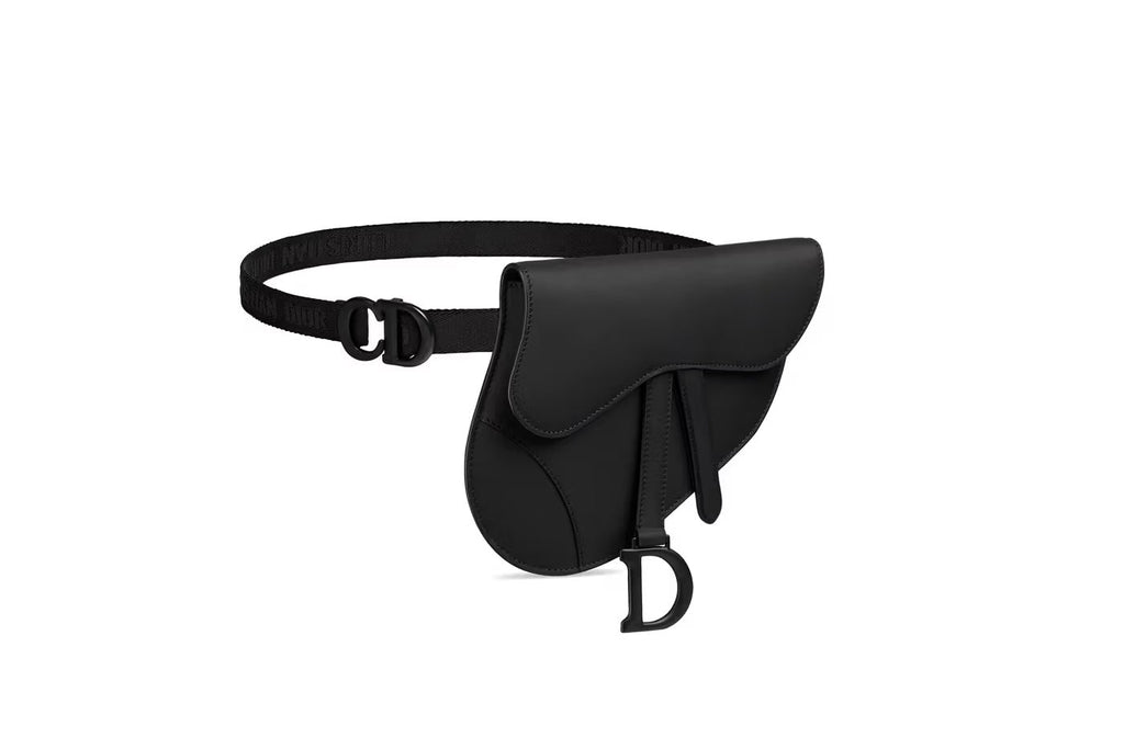 CHRISTIAN DIOR ULTRA MATTE SADDLE BELT BAG