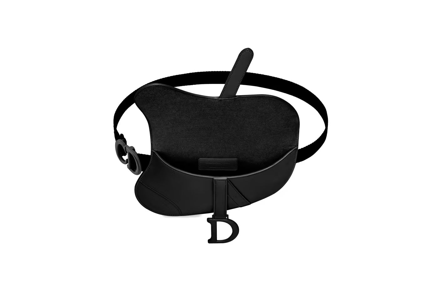 CHRISTIAN DIOR ULTRA MATTE SADDLE BELT BAG