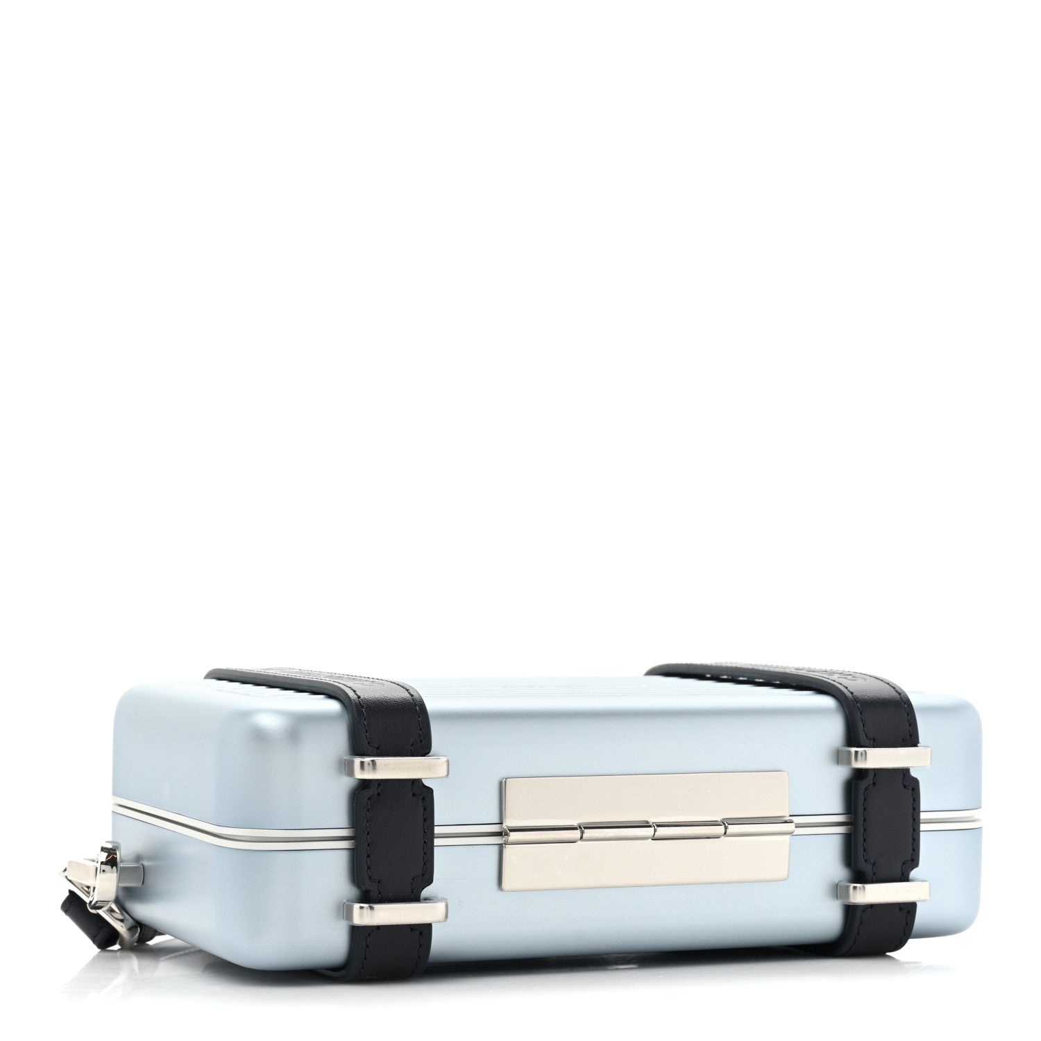 DIOR X RIMOWA ALUMINUM PERSONAL CLUTCH ON STRAP