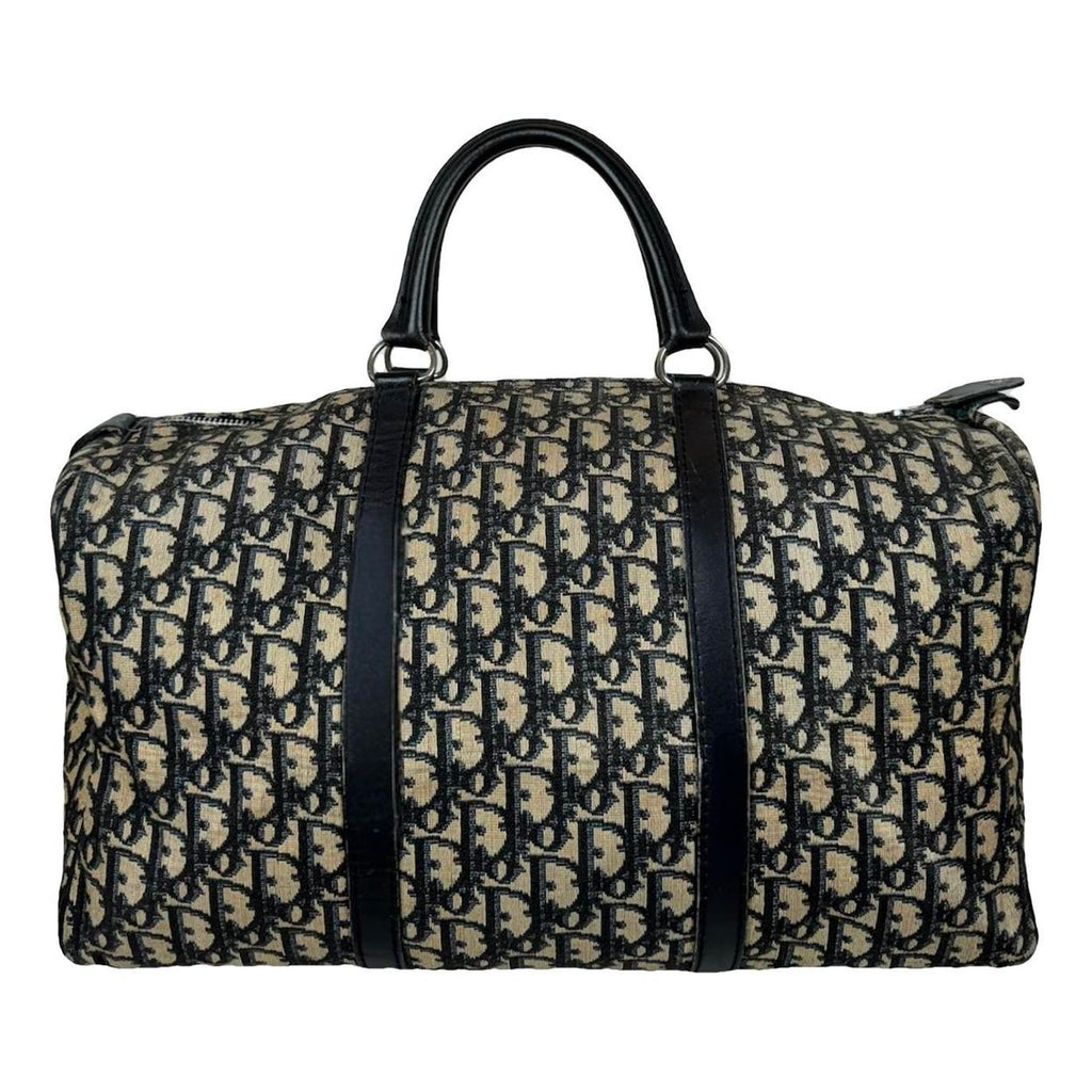 DIOR TROTTER CANVAS DUFFEL BAG