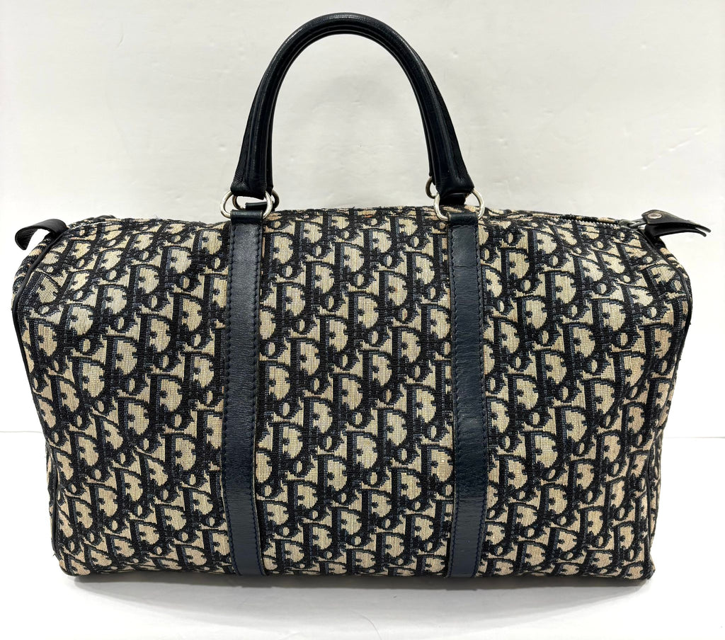 DIOR TROTTER CANVAS DUFFEL BAG