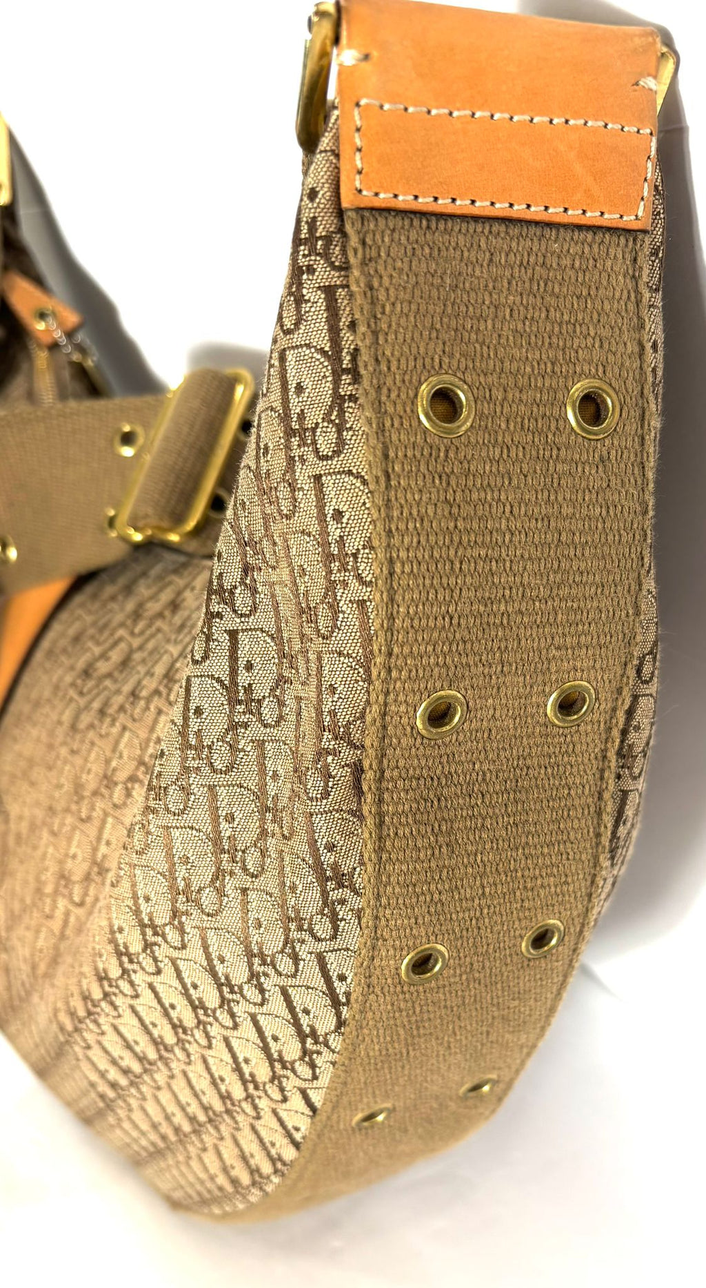 DIOR TROTTEUR MONOGRAM STREET CHIC HOBO BAG