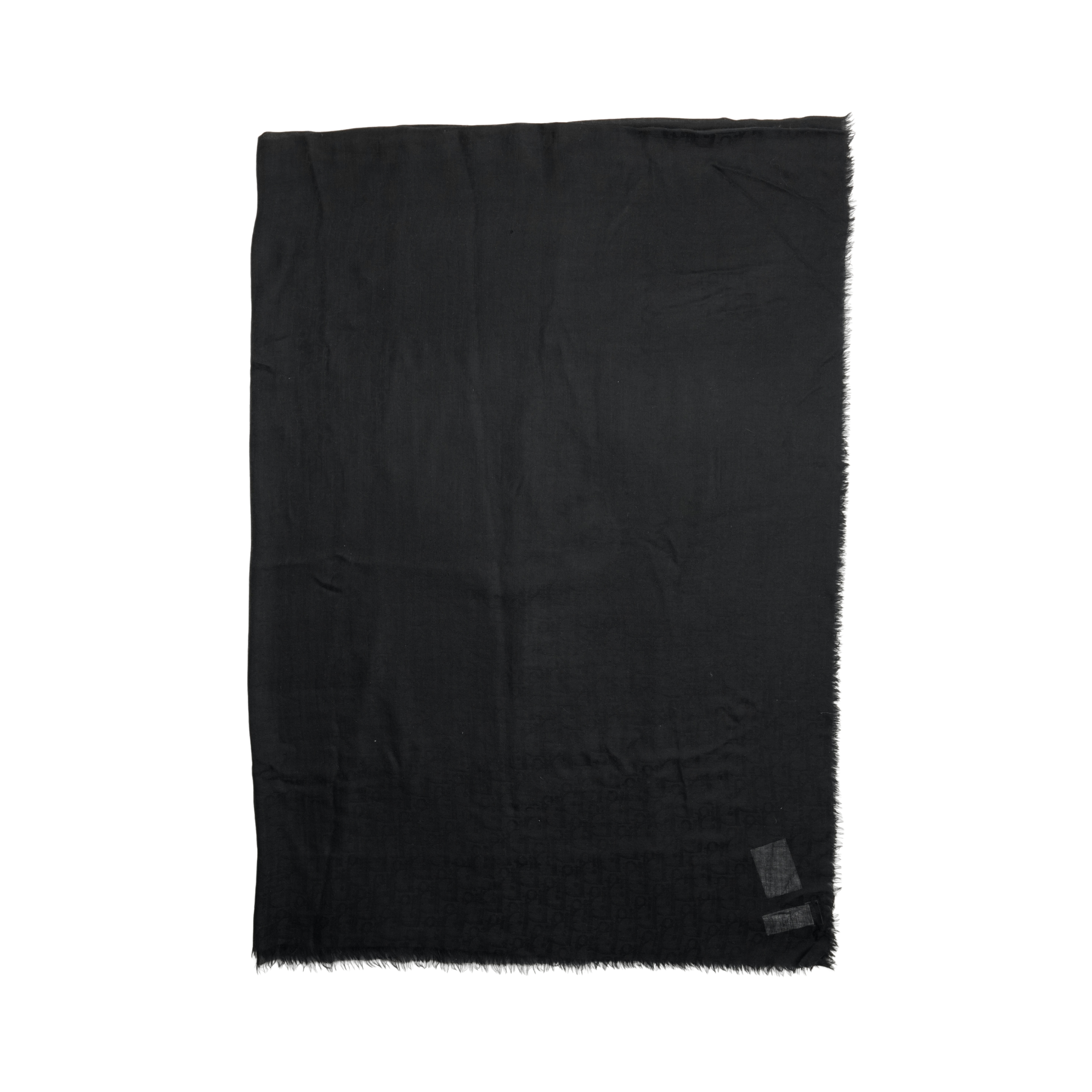 Christian Dior Cashmere Monogram Scarf