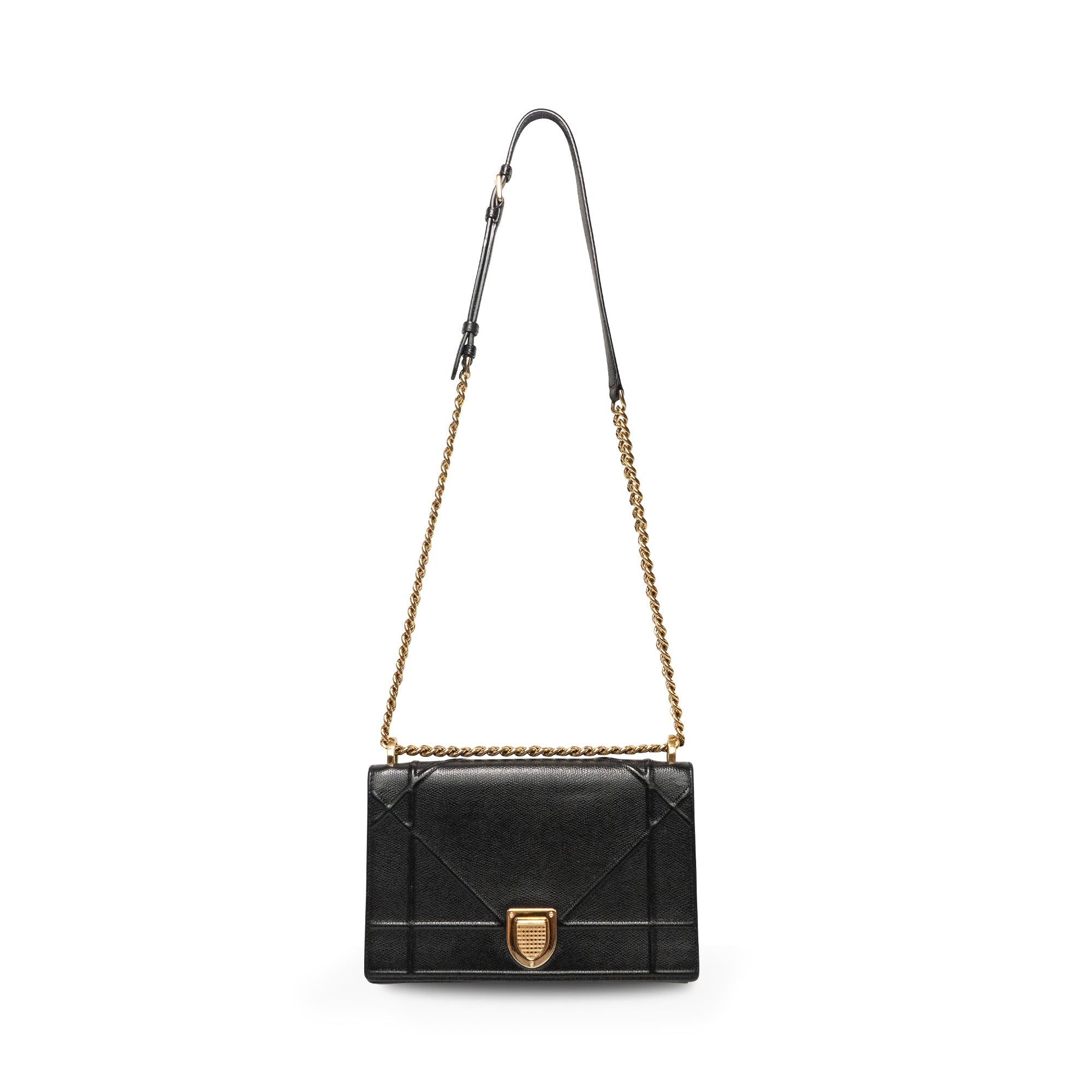 Christian Dior Black 'Diorama Medium' Bag