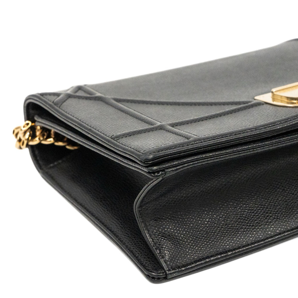 Christian Dior Black 'Diorama Medium' Bag