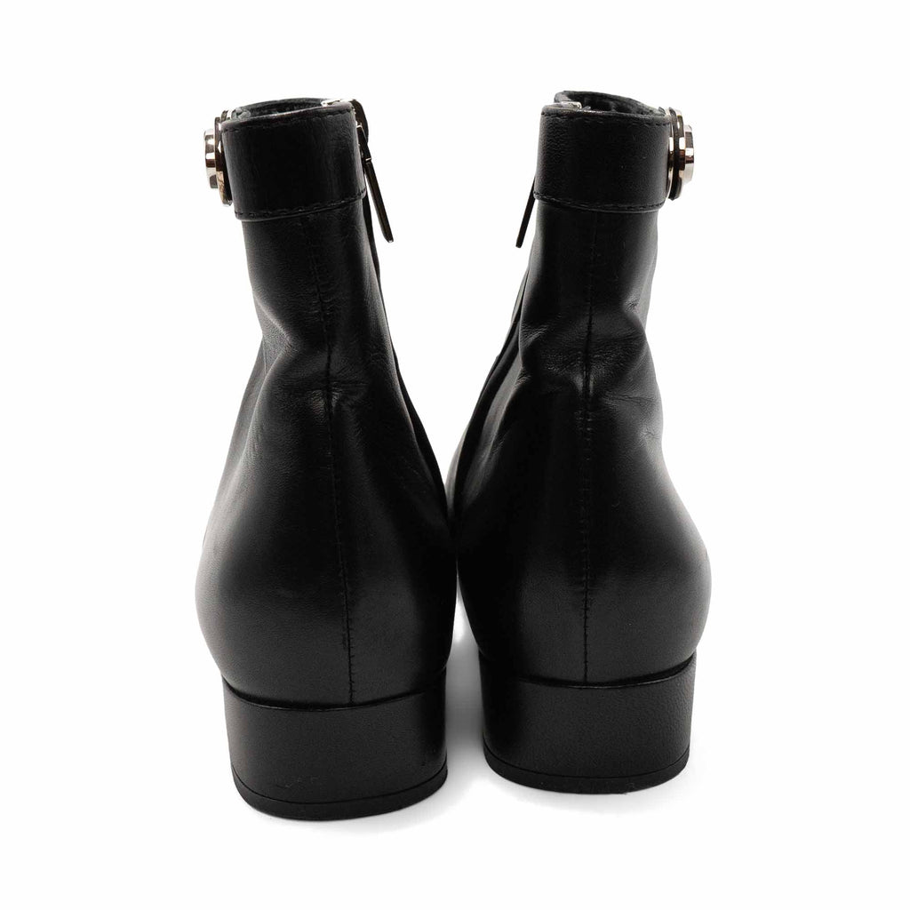 Christian Dior 'Blason Low' Ankle Boots - Women's 36.5