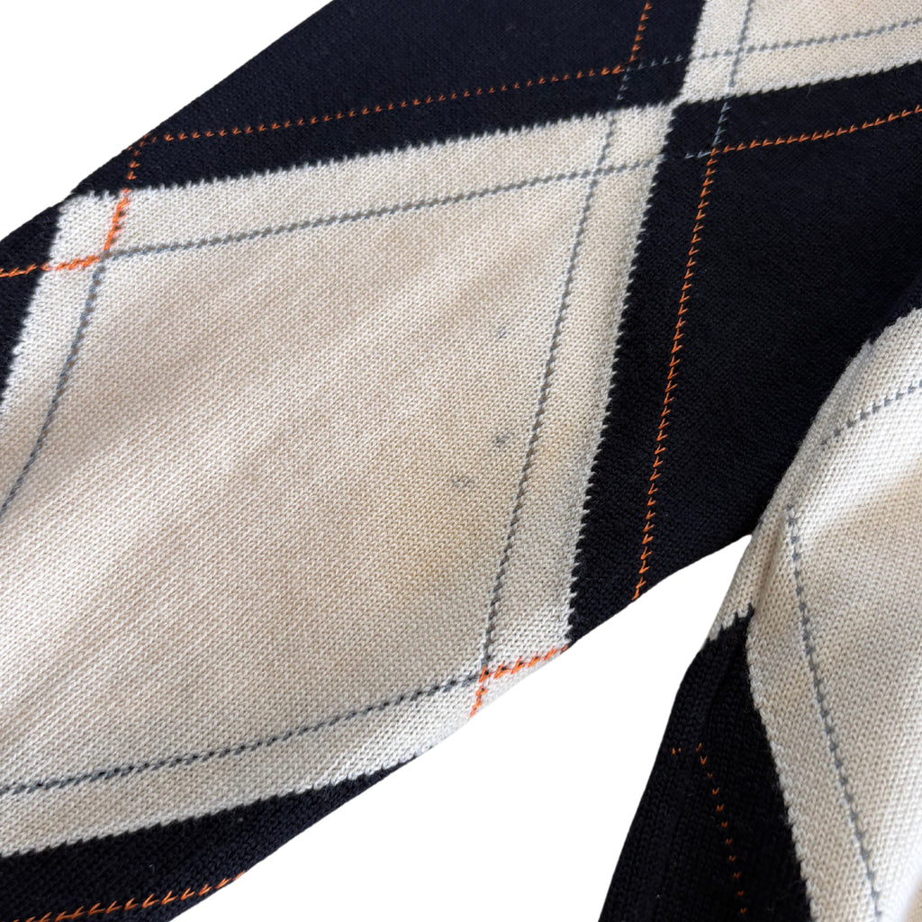 Christian Dior Argyle Pullover Sweater - Men's M