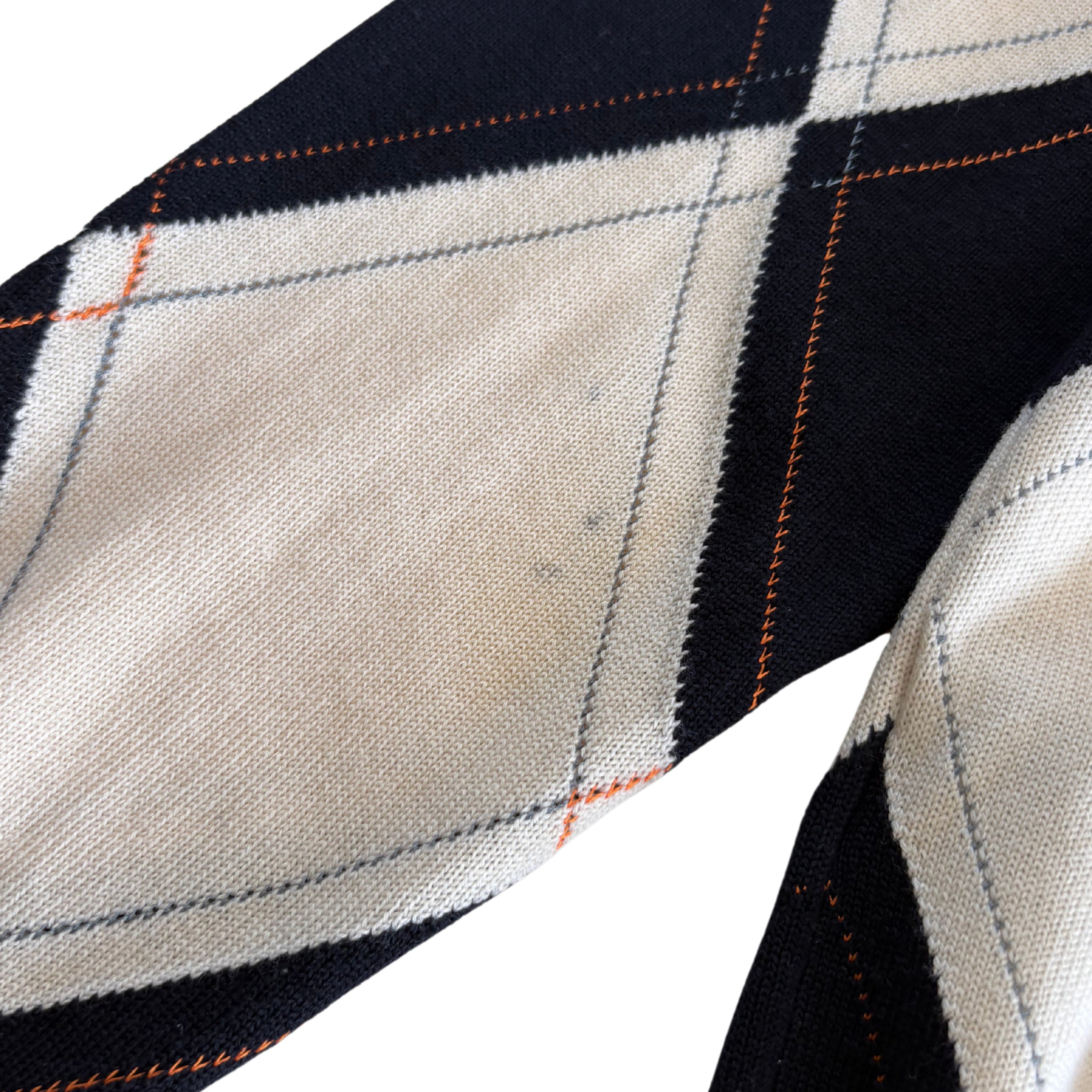 Christian Dior Argyle Pullover Sweater - Men's M
