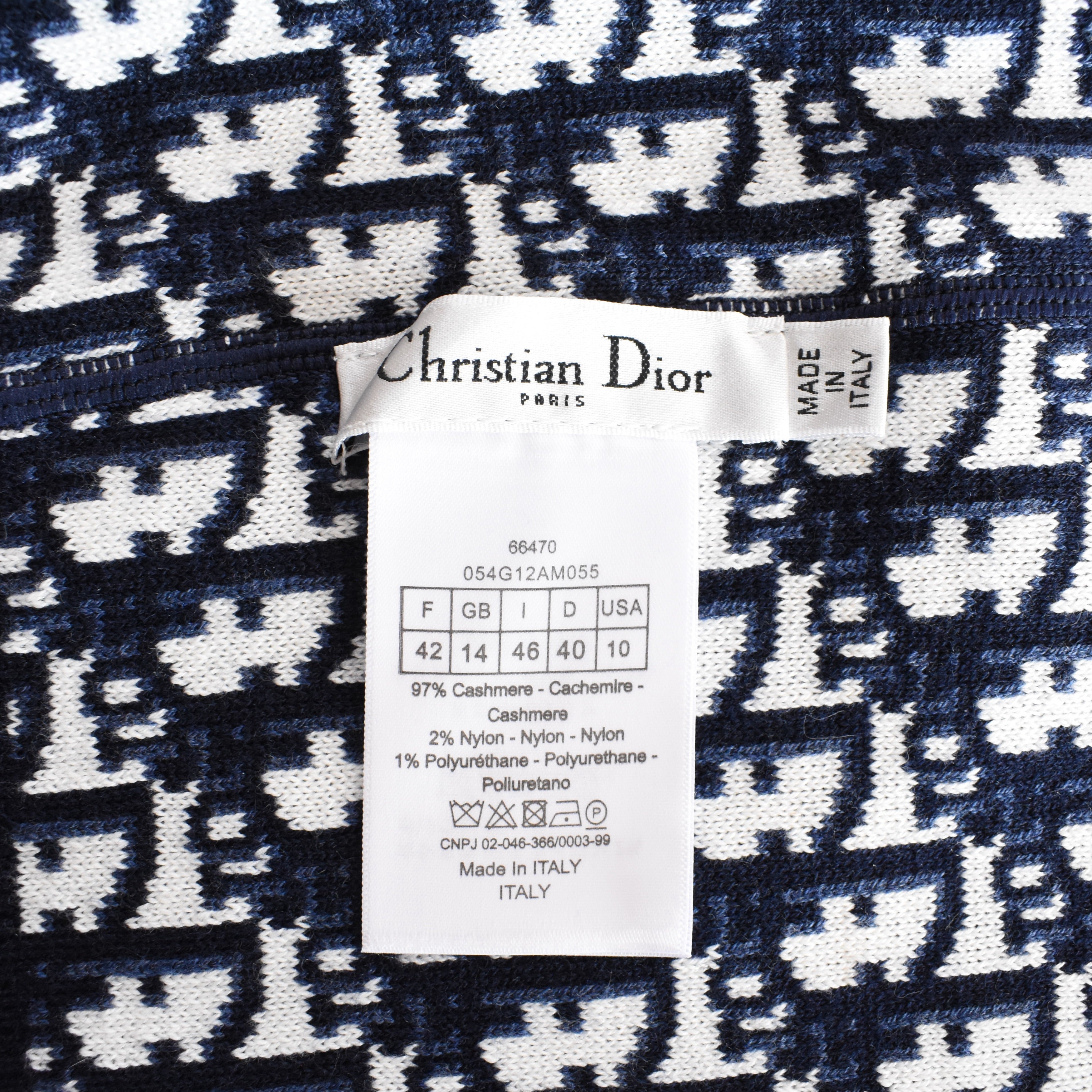 Christian Dior Reversible Zip igan - Women's 10