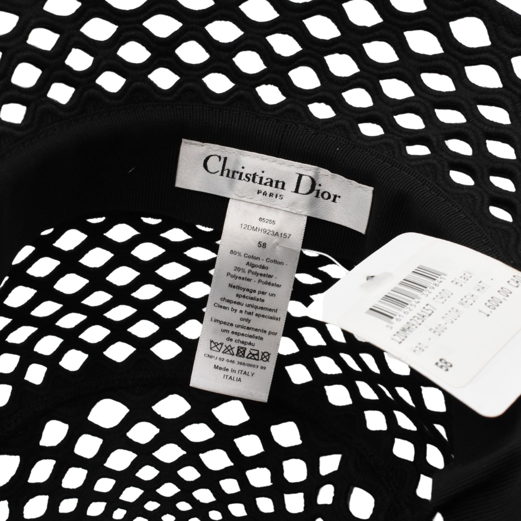 Christian Dior 'Mesh Small Brim' Bucket Hat