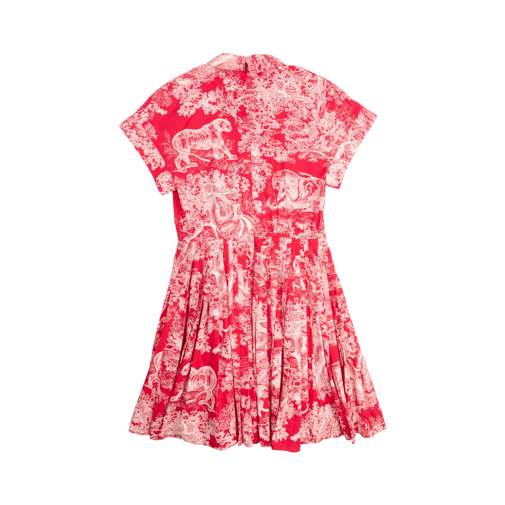 Christian Dior 'Dioriviera' Pleated Dress - Women's 4