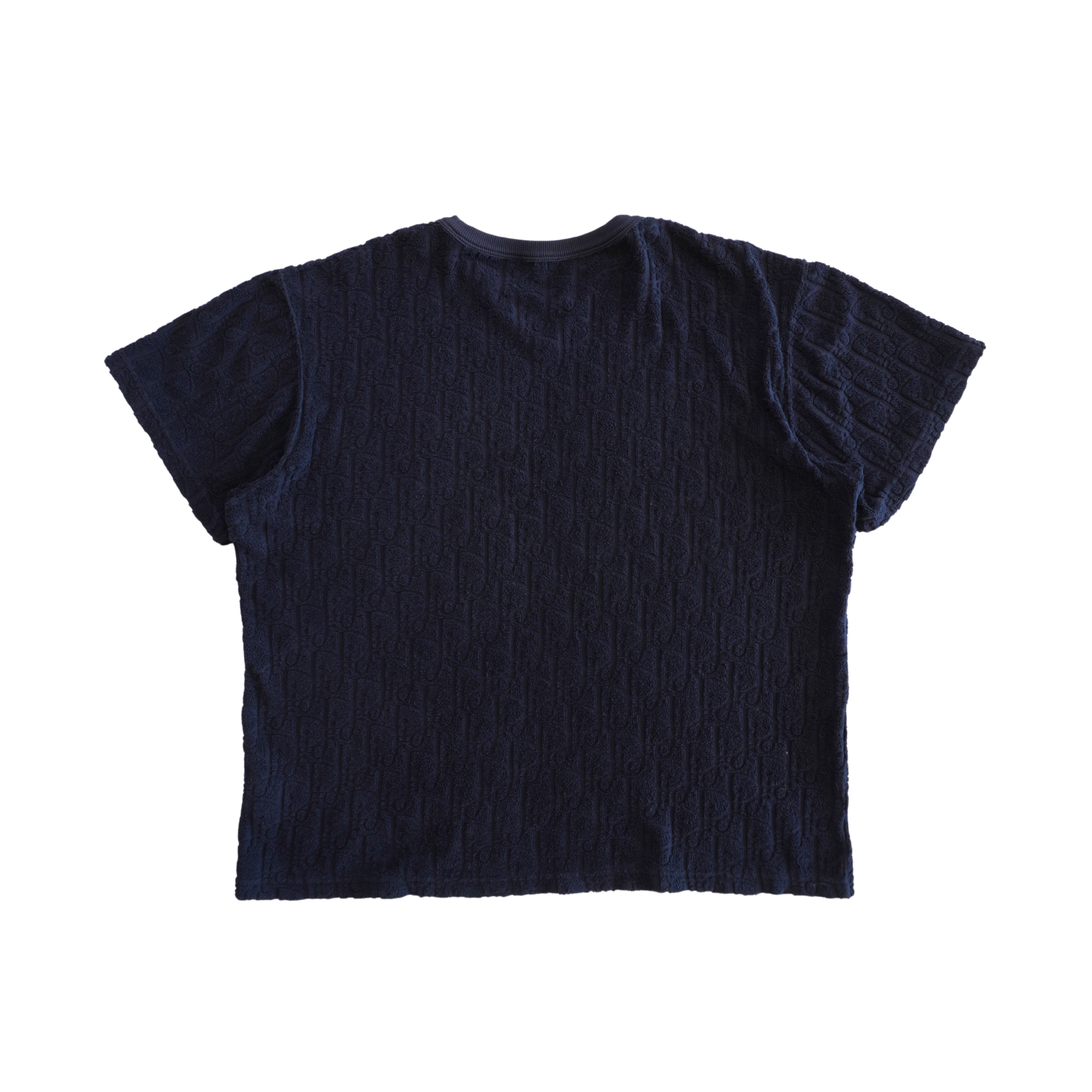 Christian Dior 'Oblique' Terrycloth T-Shirt - Men's M