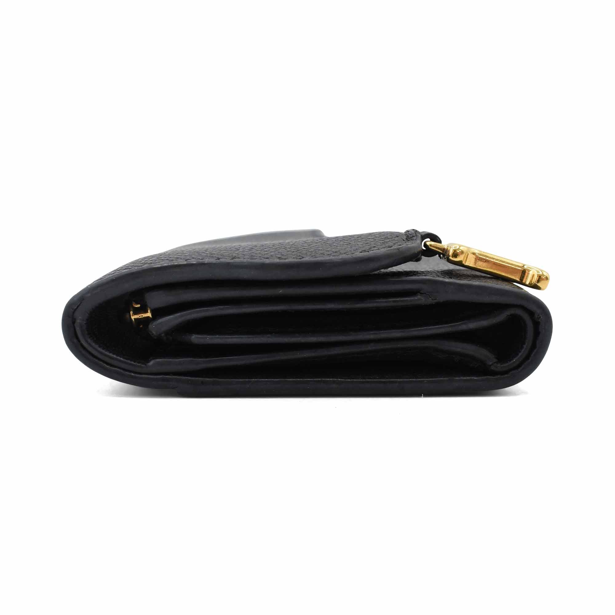 Christian Dior 'Saddle Lotus' Compact Wallet