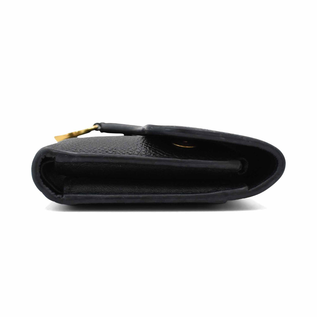 Christian Dior 'Saddle Lotus' Compact Wallet