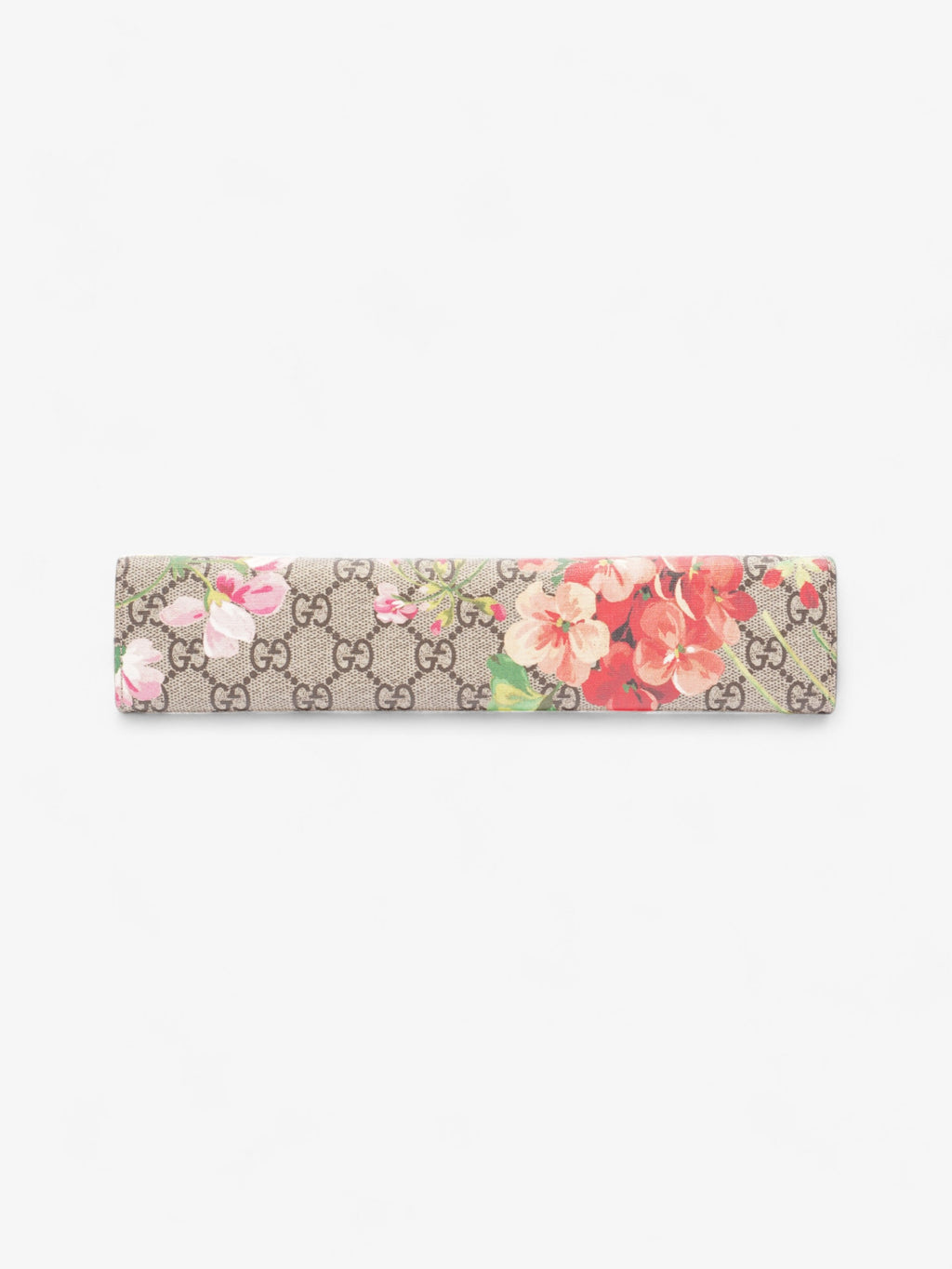 Gucci Blooms Zip Pouch GG Supreme / Bloom Coated Canvas Large