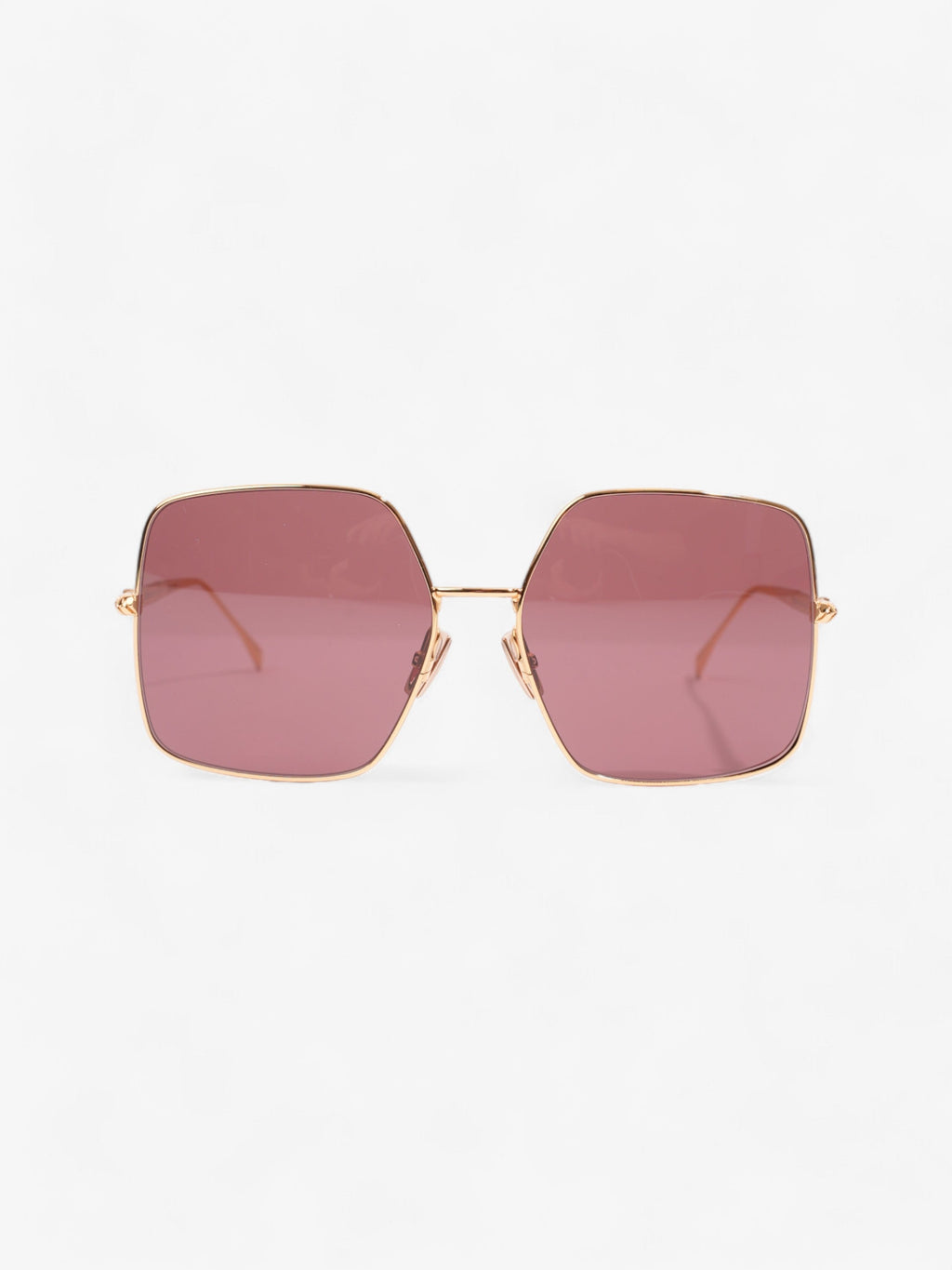 Fendi FF Sunglasses Gold Acetate 145mm