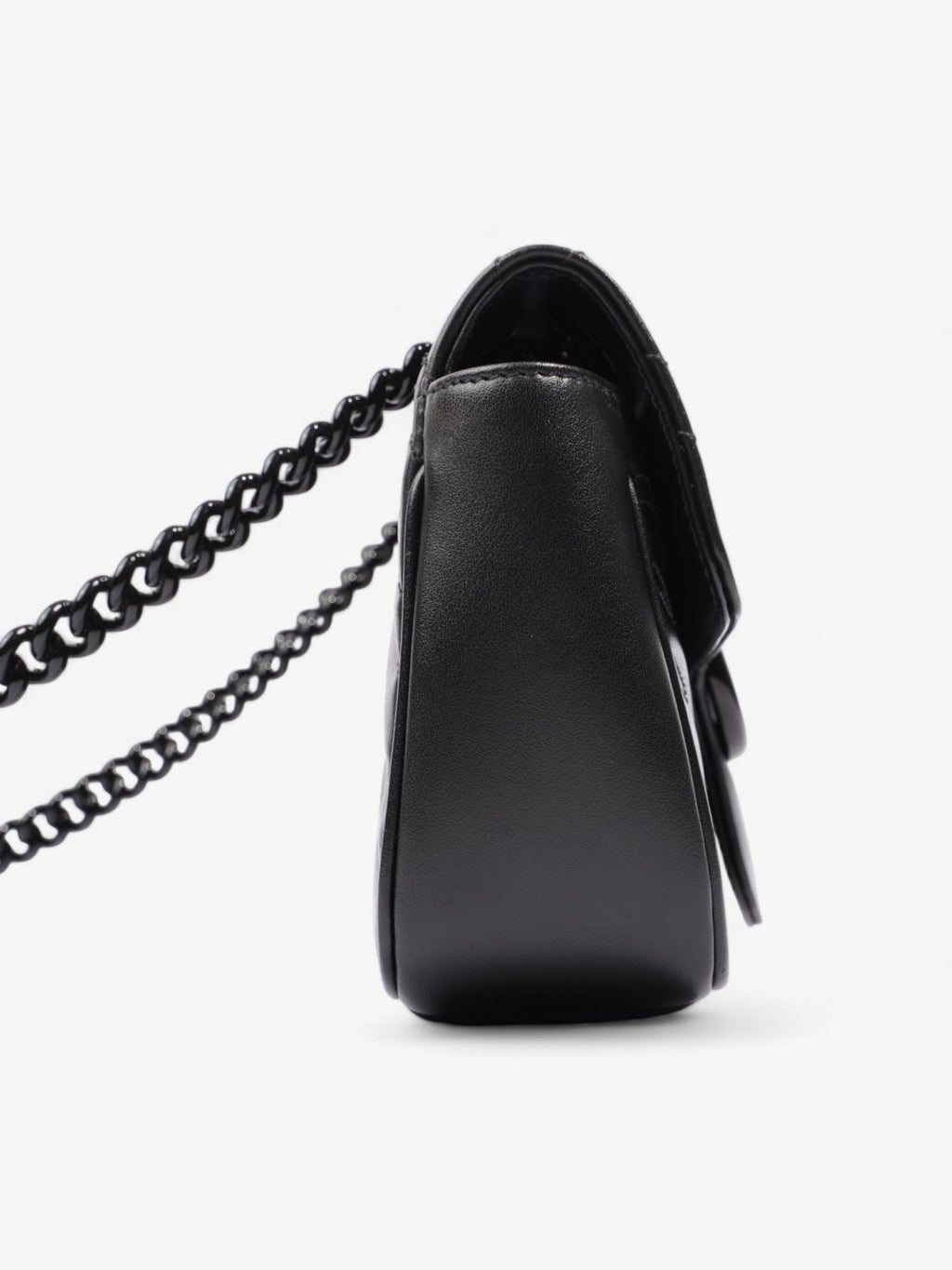 Gucci GG Marmont Black Matelasse Leather Mini