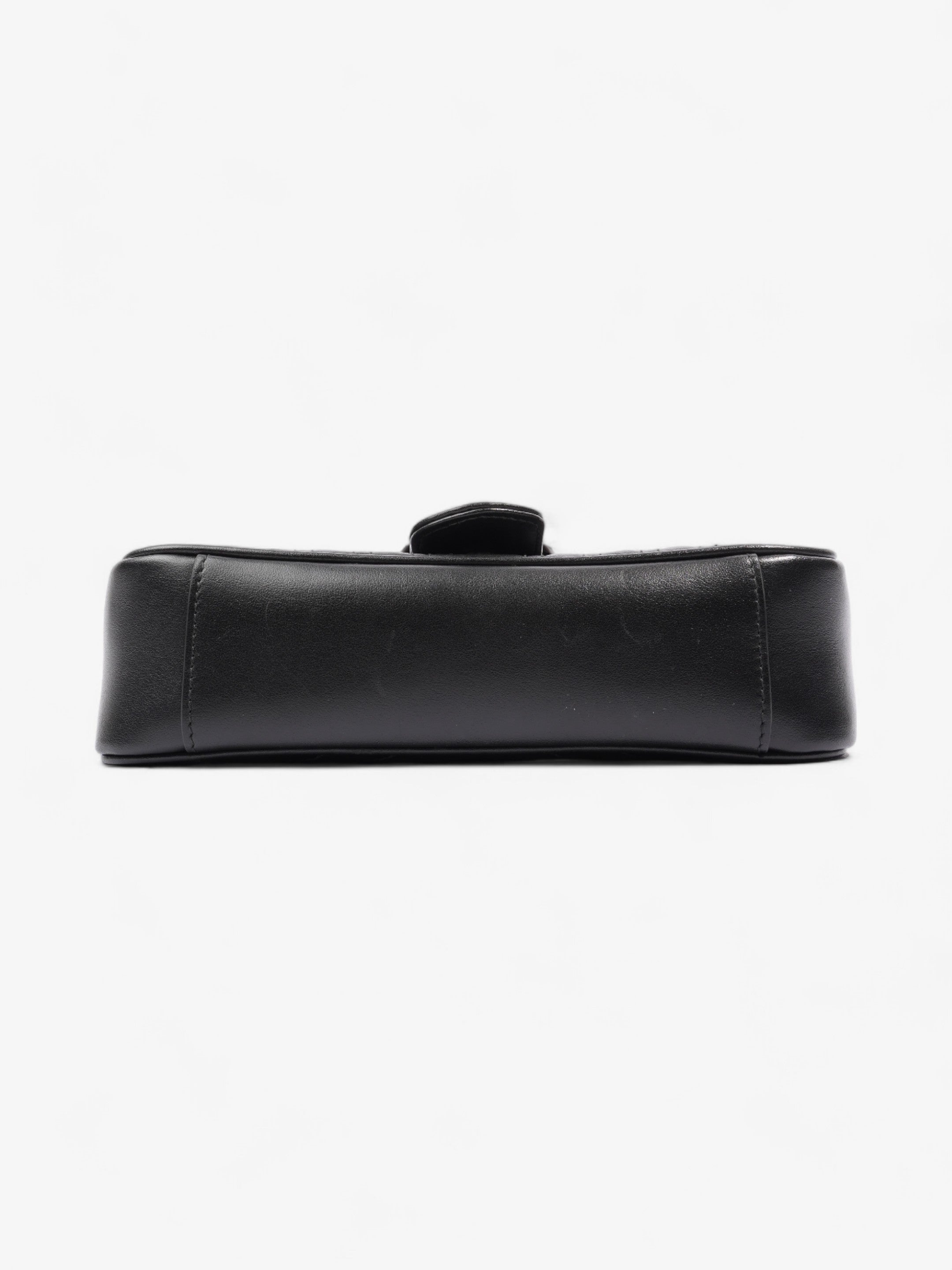 Gucci GG Marmont Black Matelasse Leather Mini