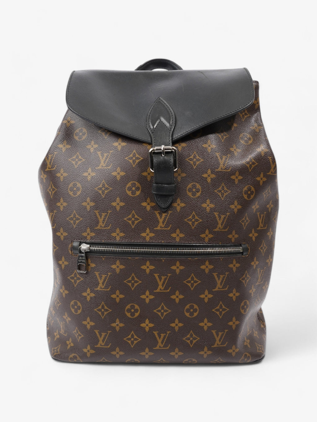 Louis Vuitton Macassar Backpack Black / Monogram Coated Canvas