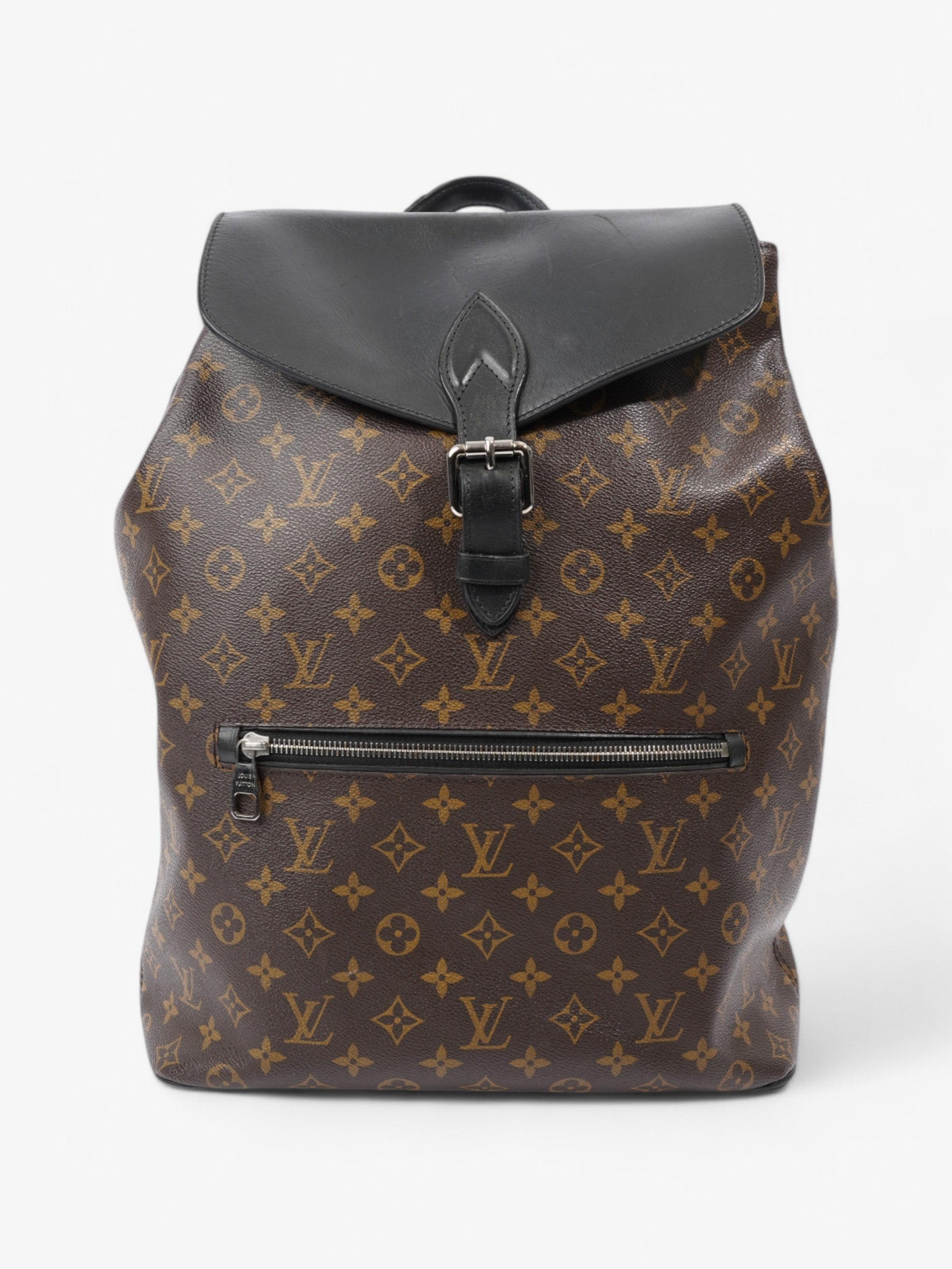 Louis Vuitton Macassar Backpack Black / Monogram Coated Canvas