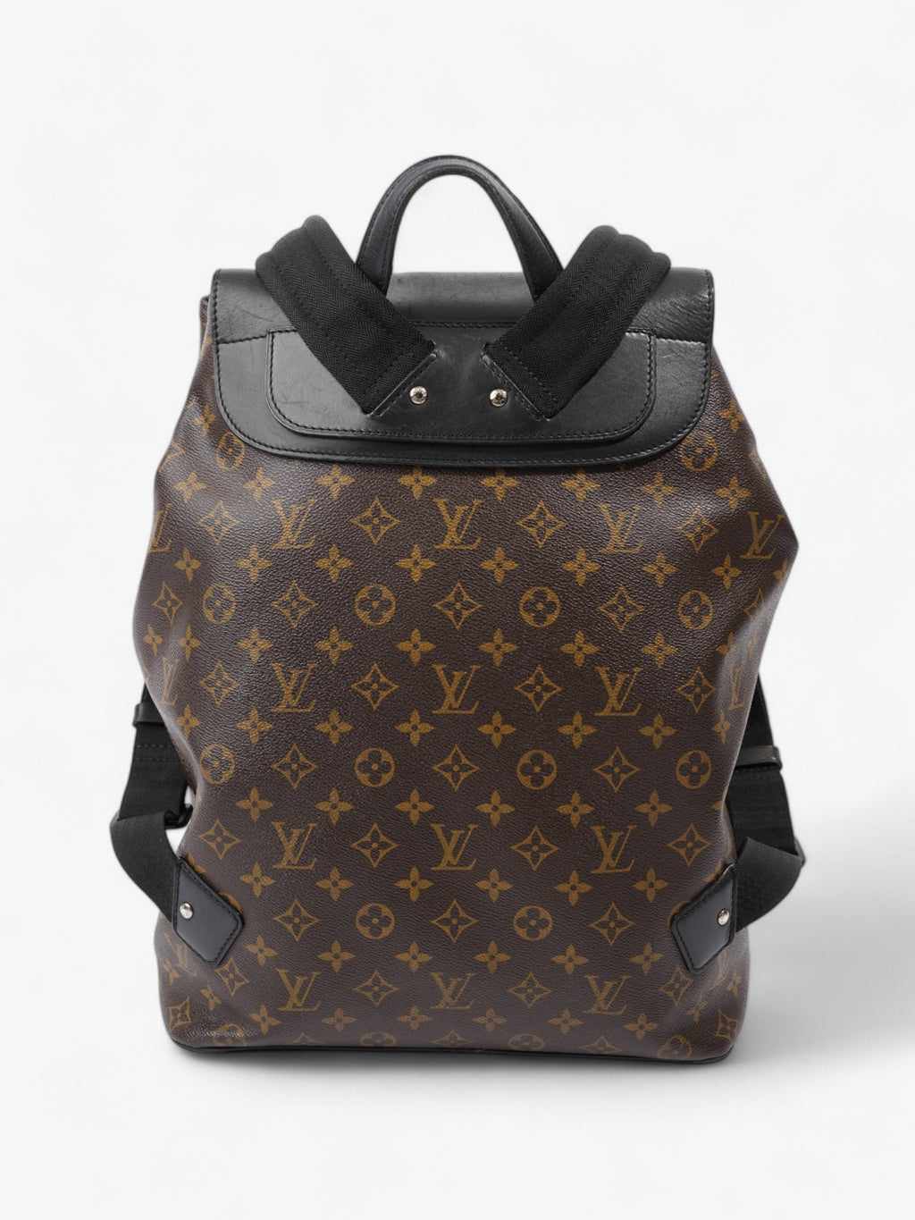 Louis Vuitton Macassar Backpack Black / Monogram Coated Canvas