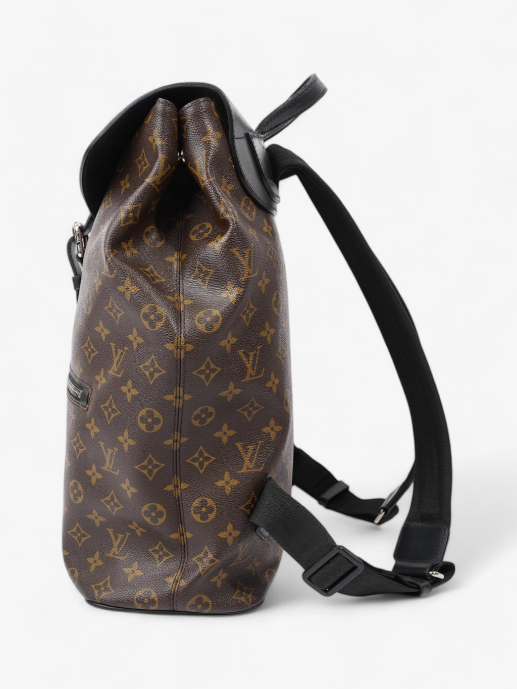 Louis Vuitton Macassar Backpack Black / Monogram Coated Canvas
