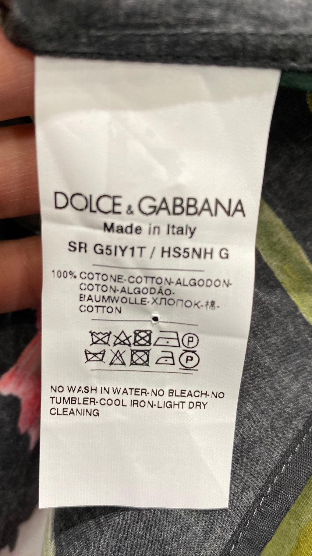 DOLCE & GABBANA EDEN SHIRT