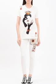 DOLCE & GABBANA QUEEN OF HEARTS T-SHIRT