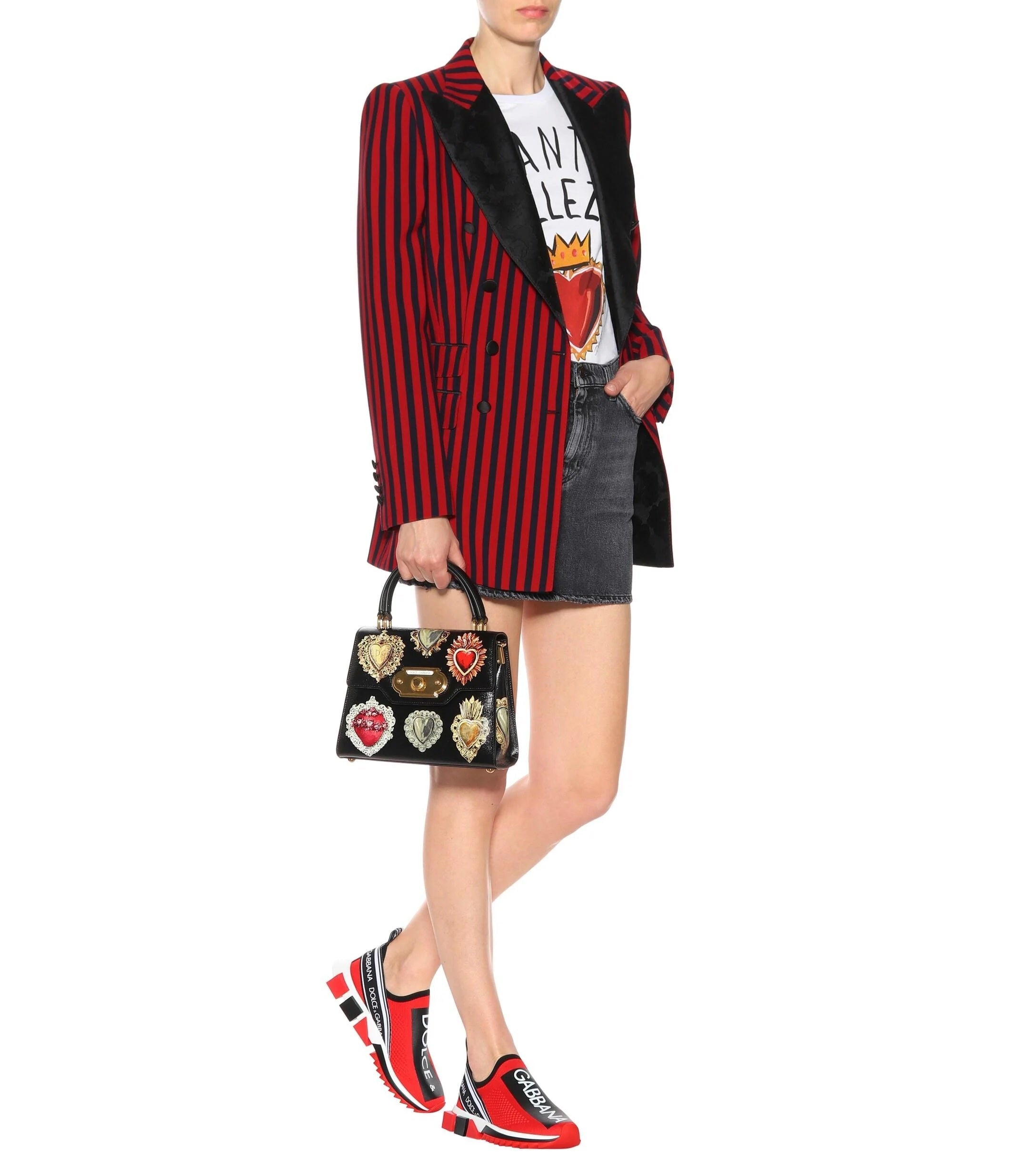 DOLCE & GABBANA SORRENTO SLIP-ON SNEAKERS