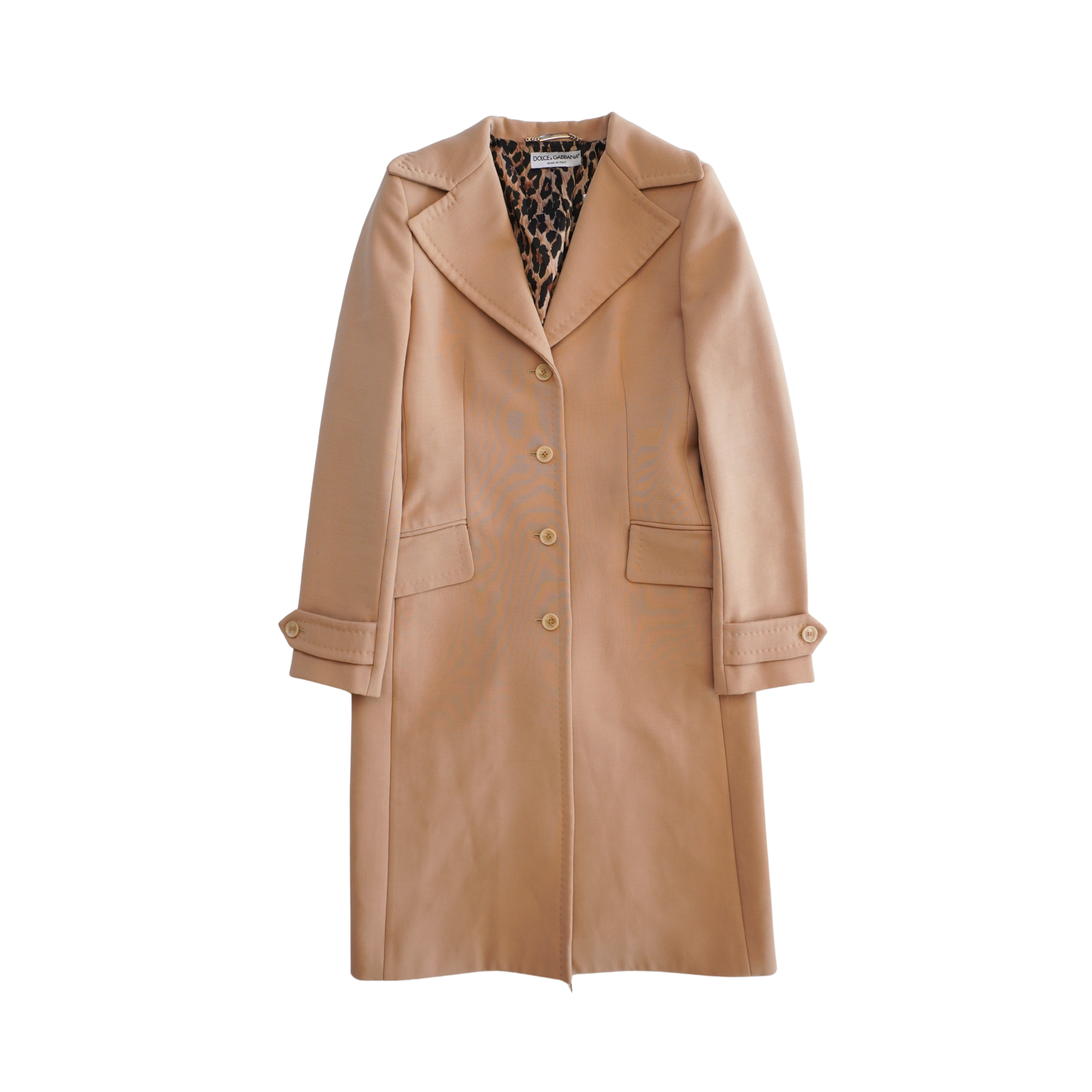 Dolce & Gabbana Camel Coat - Women's 44