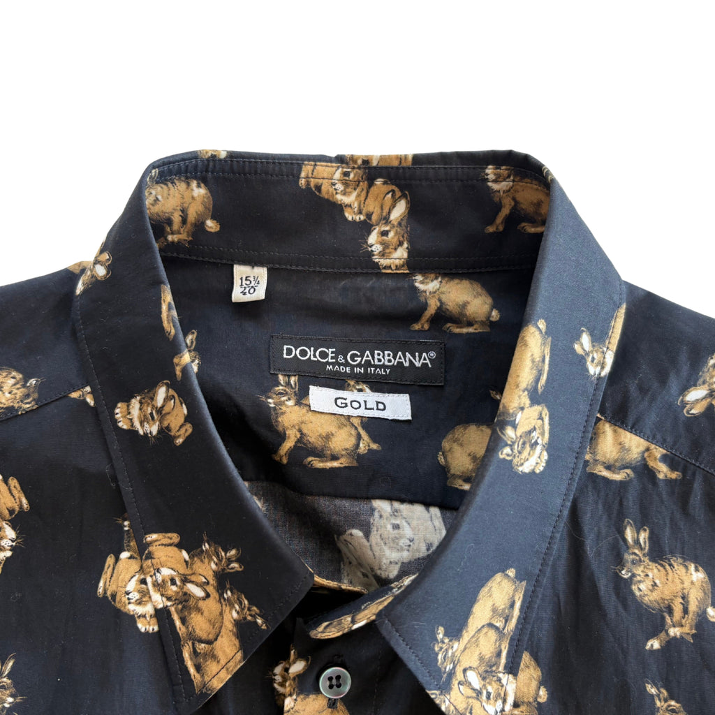 Dolce & Gabbana Rabbit Button-Down - Men's 40