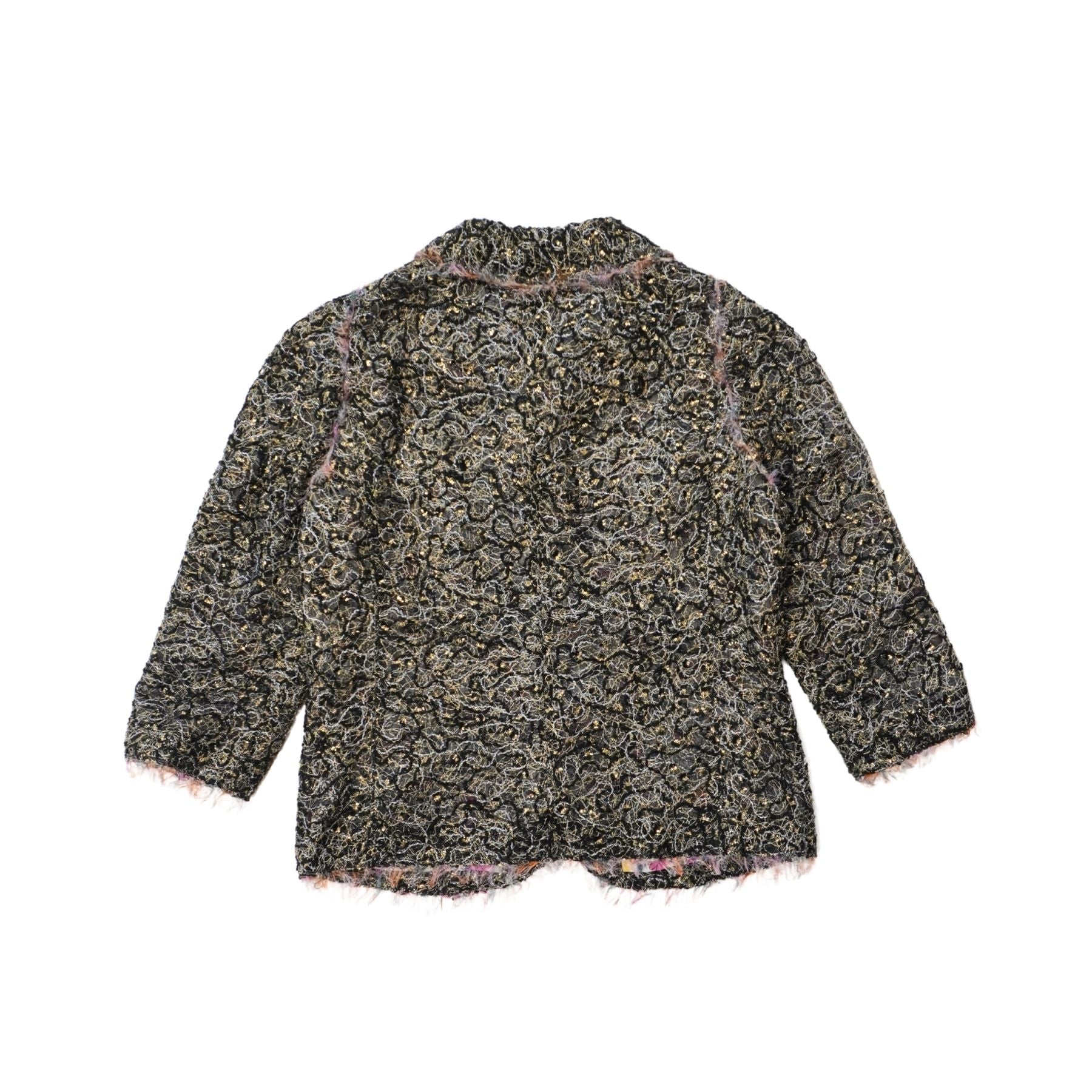 Dolce & Gabbana Lace Tweed Jacket - Women's 44