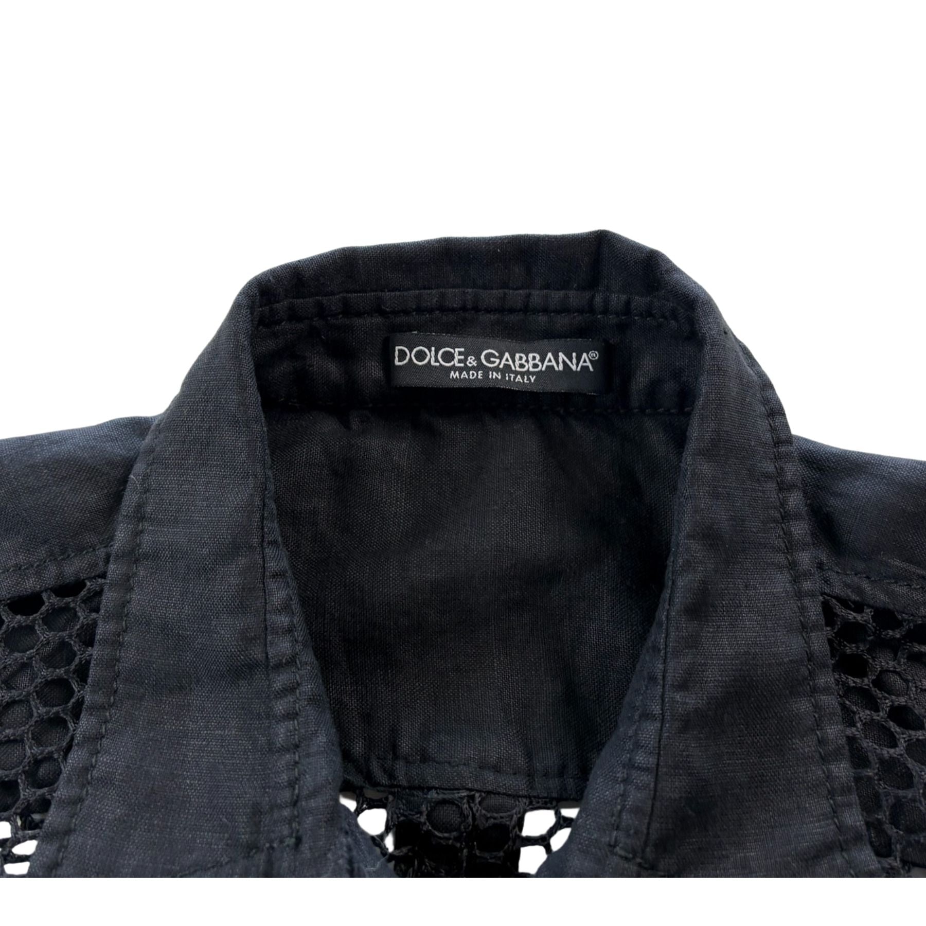 Dolce & Gabbana Mesh Shirt - Men's 44
