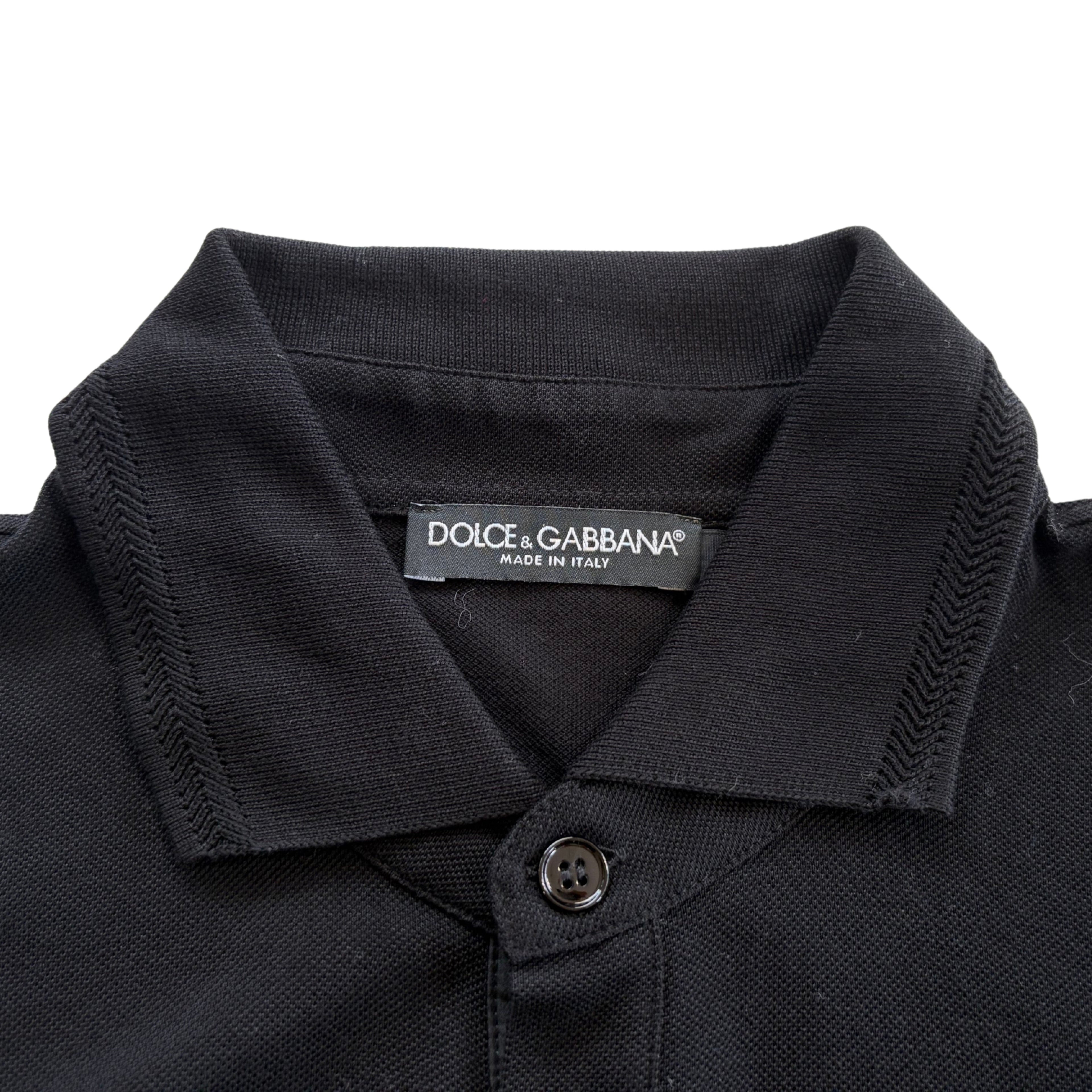 Dolce & Gabbana 'Crown Bee' Polo - Men's 46