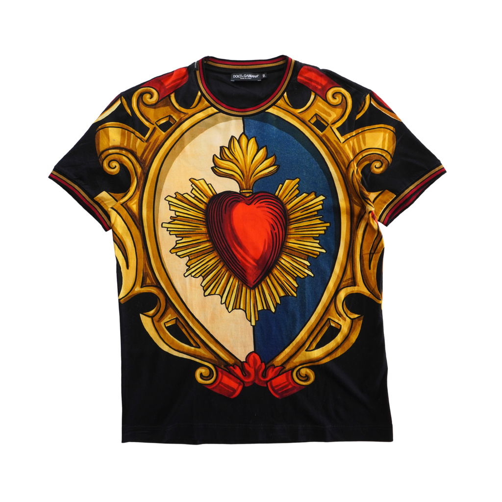 Dolce & Gabbana 'Sacred Heart' T-Shirt - Men's 50