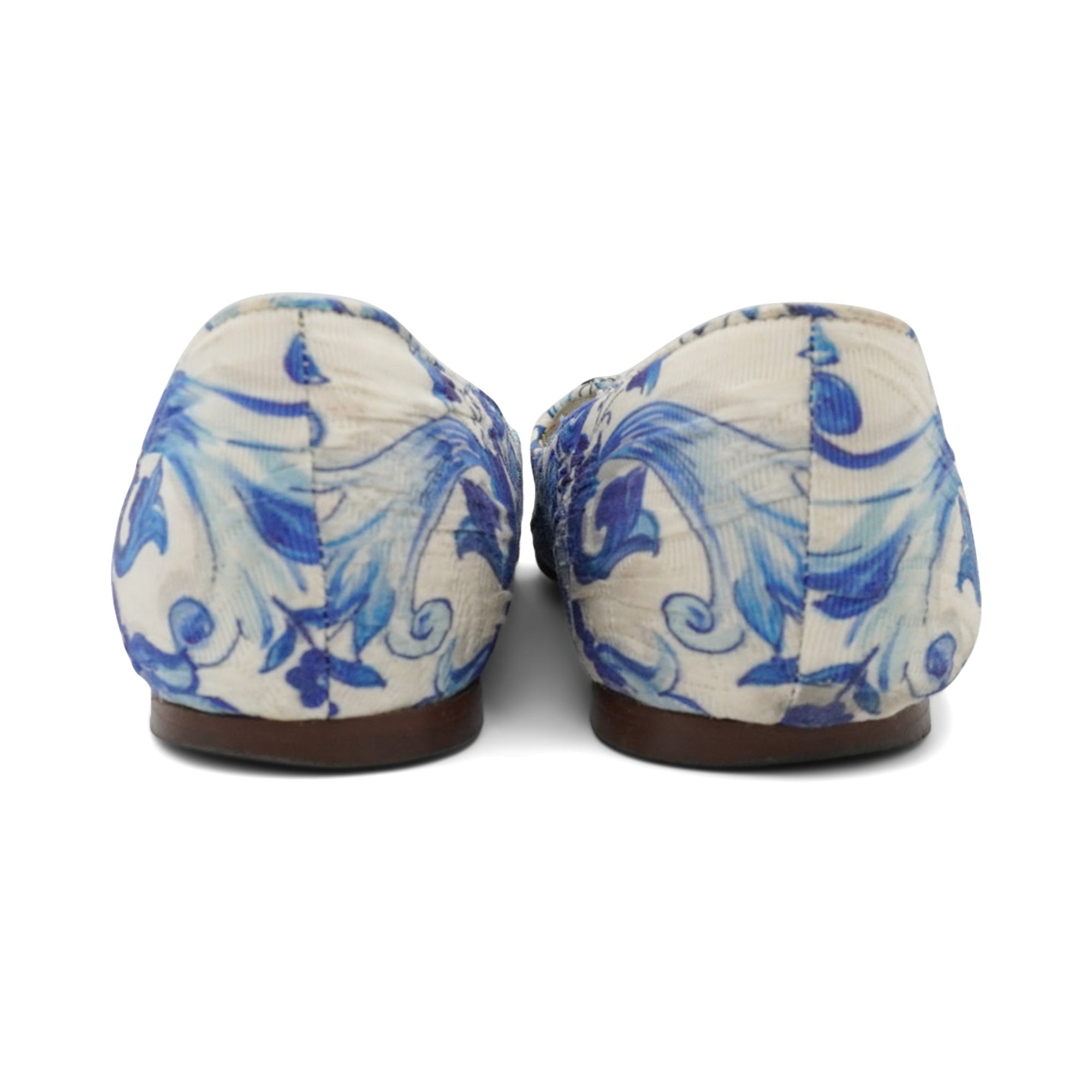 Dolce & Gabbana 'Majolica Tile' Flats - Women's 37.5