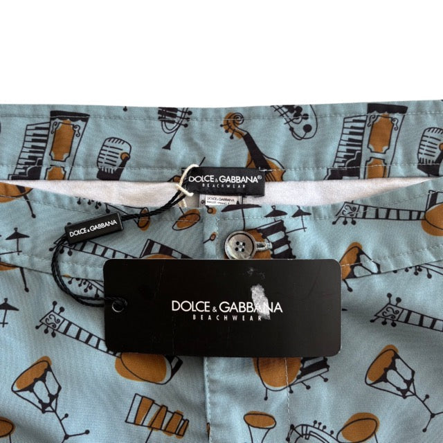 Dolce & Gabbana Musical Swim Shorts - Men's L