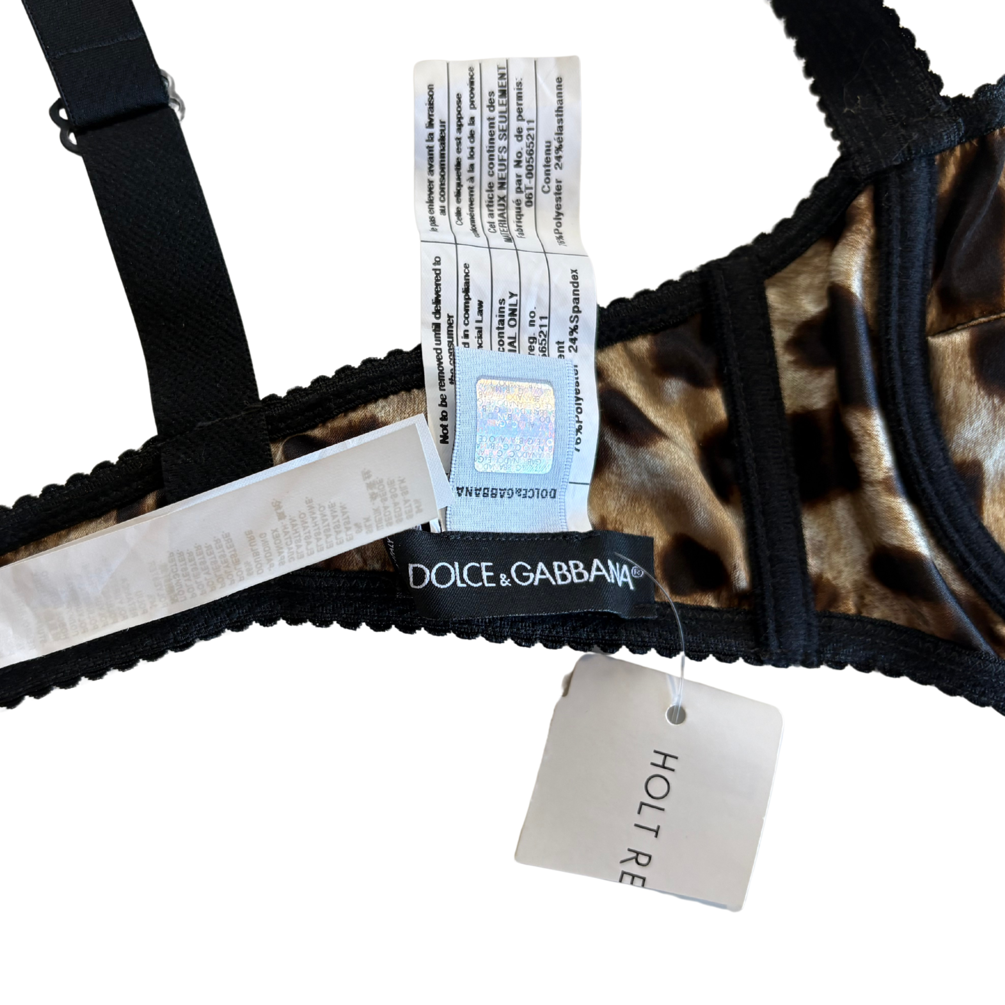Dolce & Gabbana Silk Bra - Women's 34B
