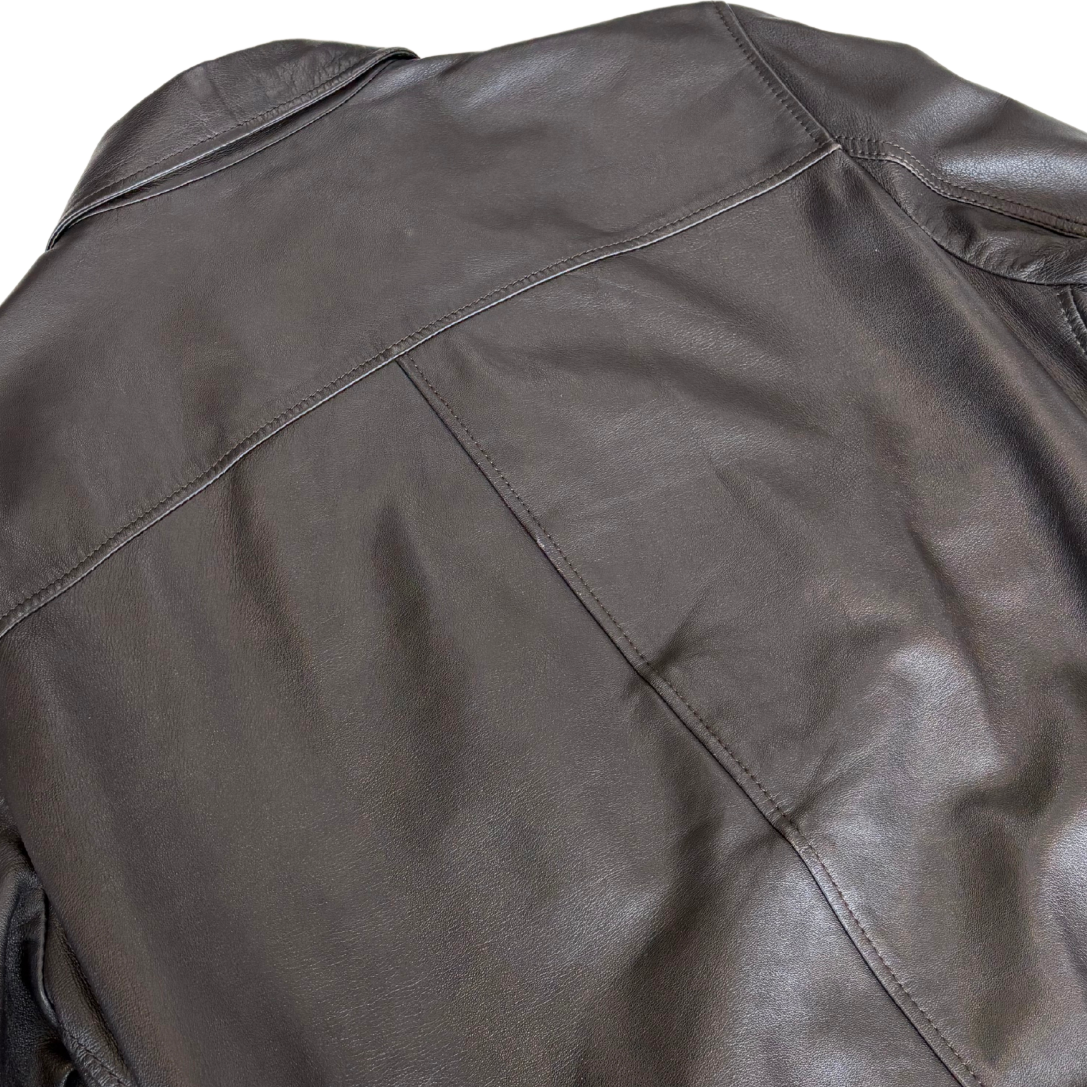 Dolce & Gabbana Leather Jacket - Men's 50