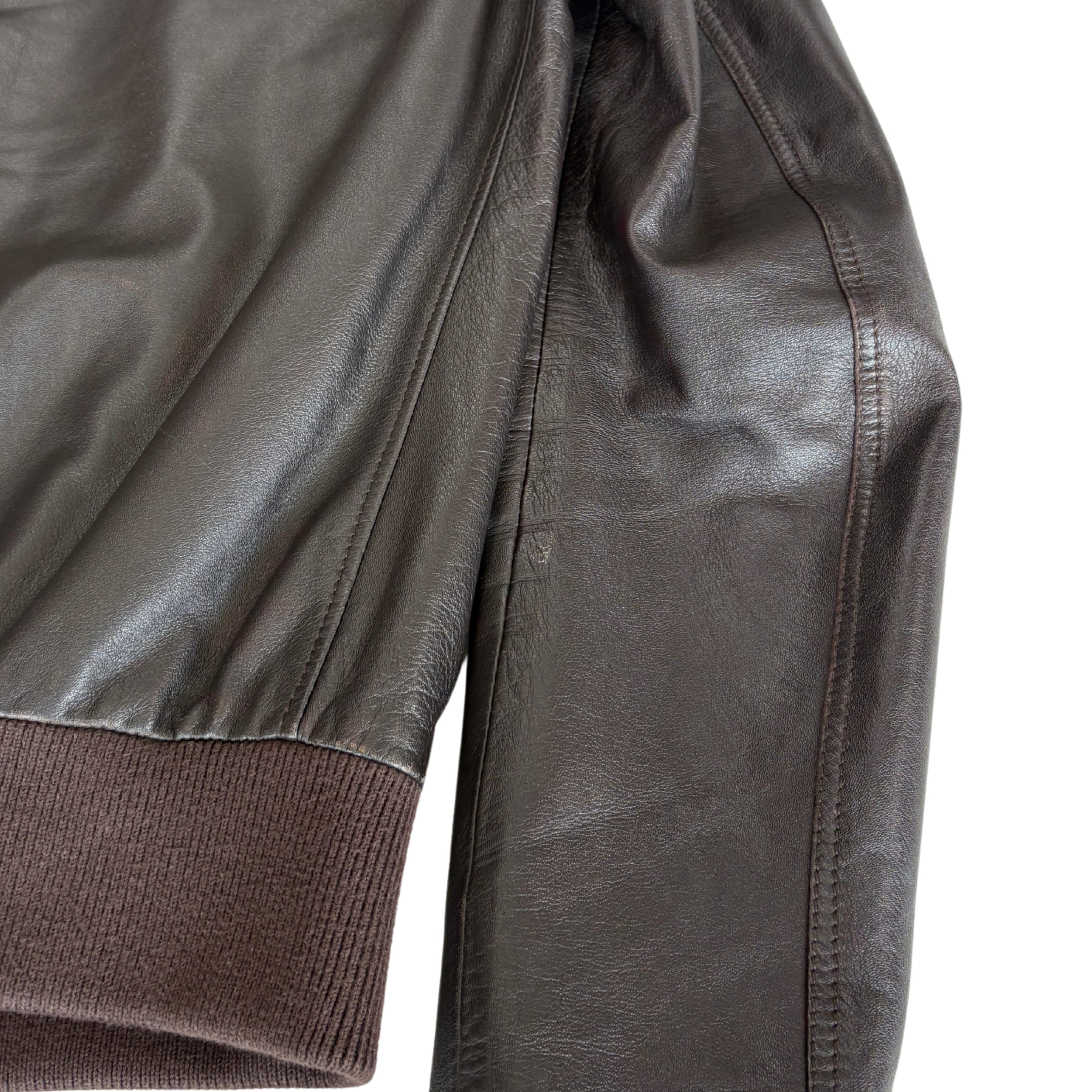 Dolce & Gabbana Leather Jacket - Men's 50